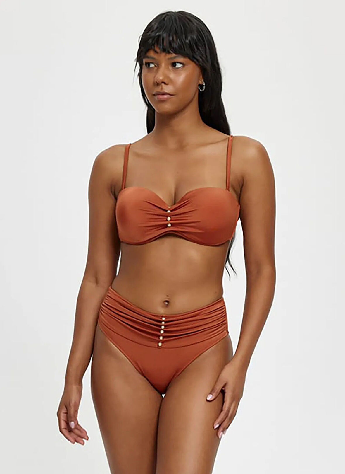 Louren Kiremit Kadın Bikini Takım B11090