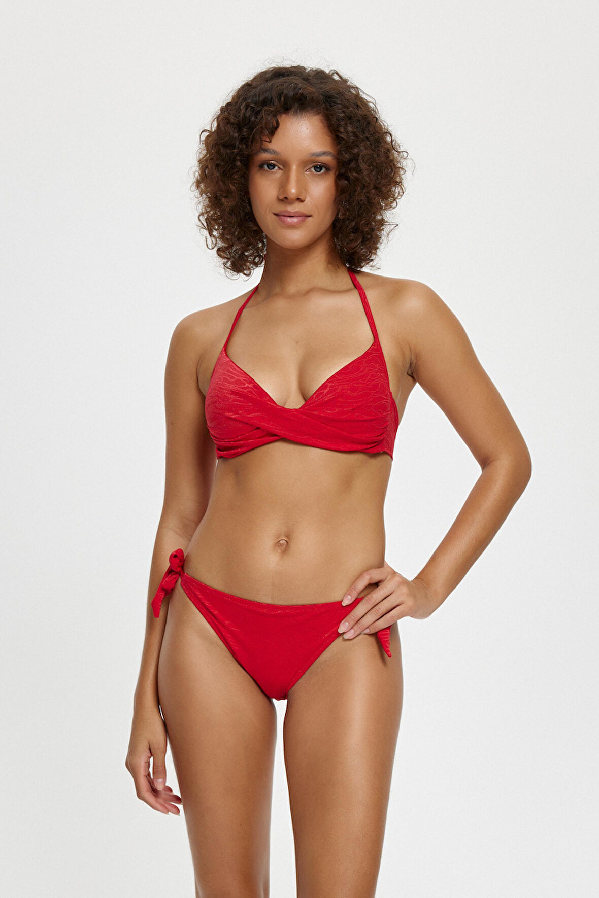 B11104 Yandan Dolgulu Bk Tk Kırmızı