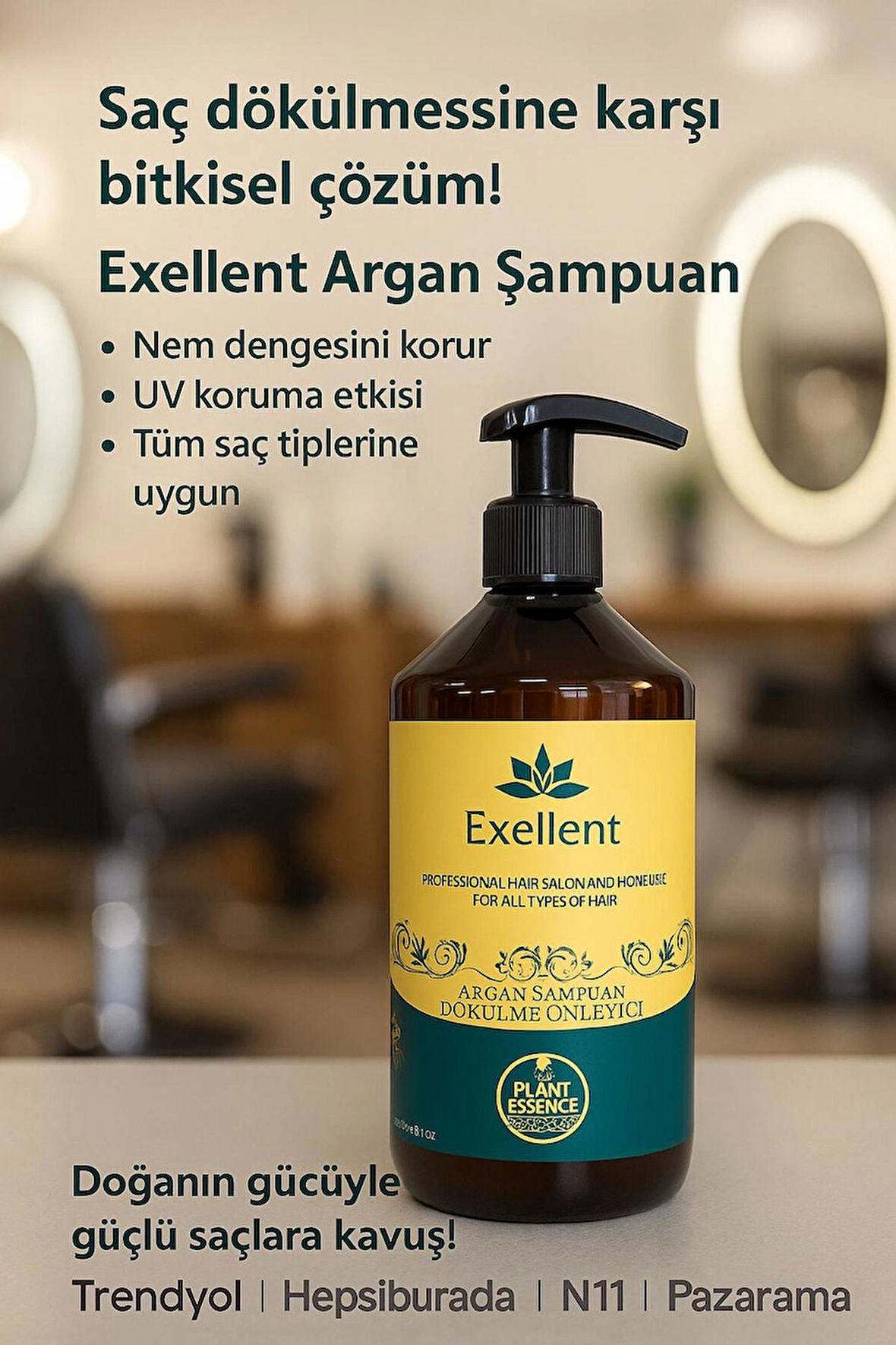 Exellent Argan Şampuanı 