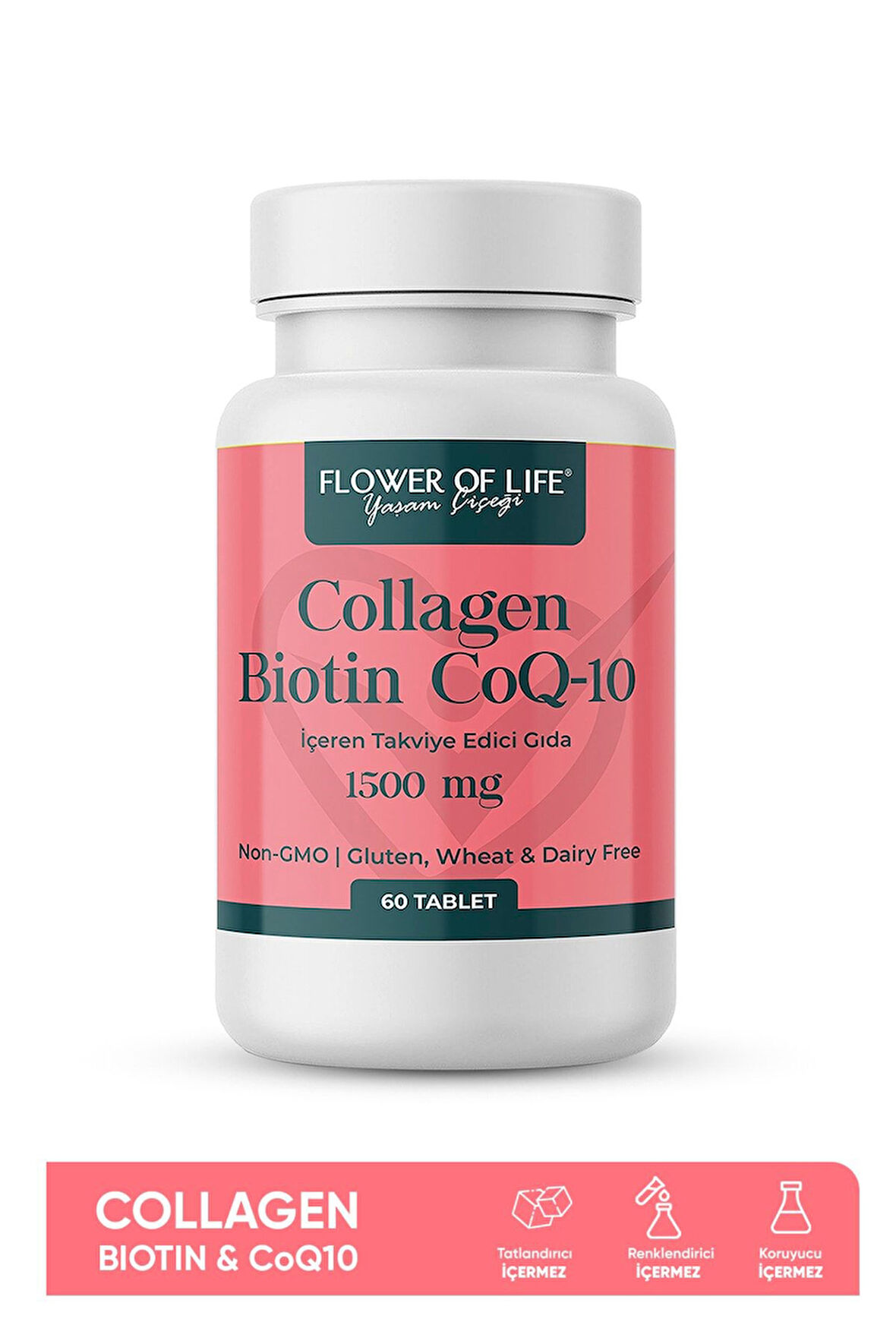 Flower Of Life Collagen Biotin & Koenzim Q10 60 Tablet