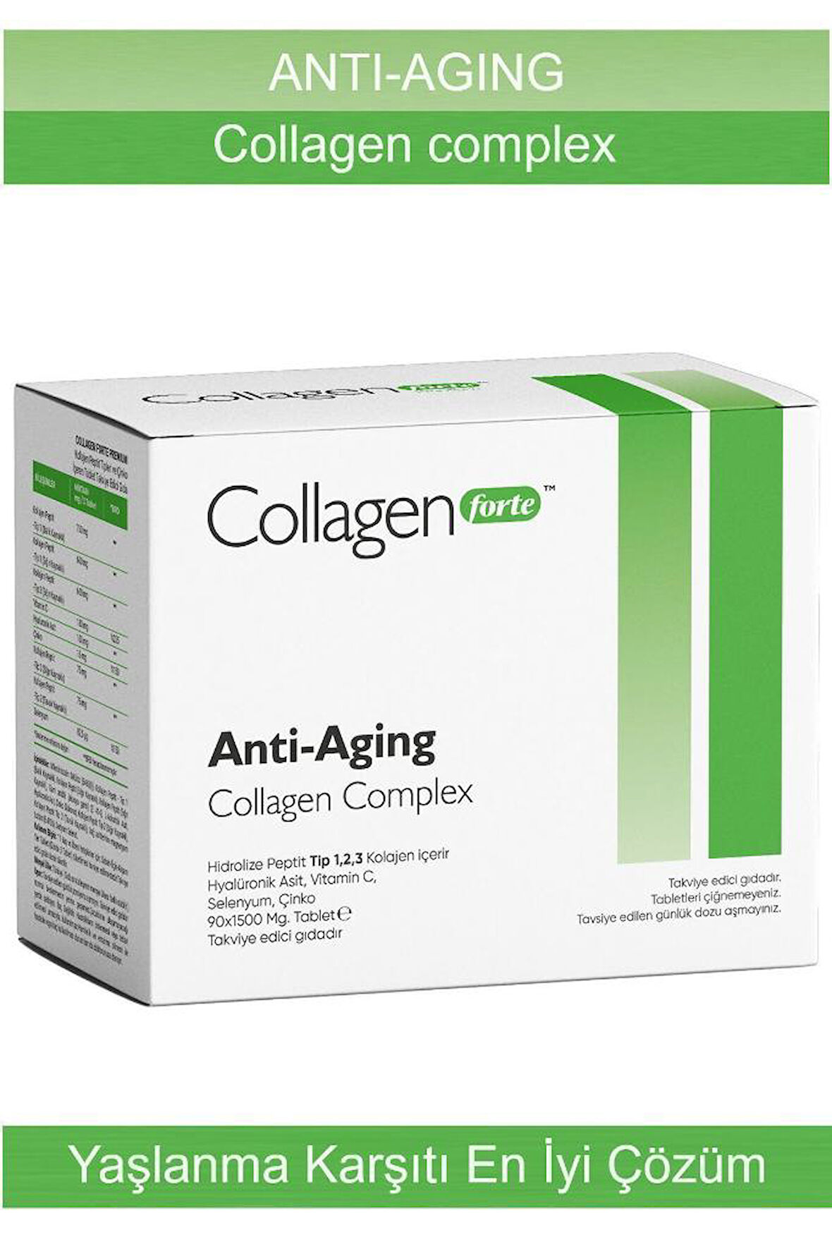 Anti-Aging Kolajen Complex & Multivitamin 1500 mg x 90 Tablet