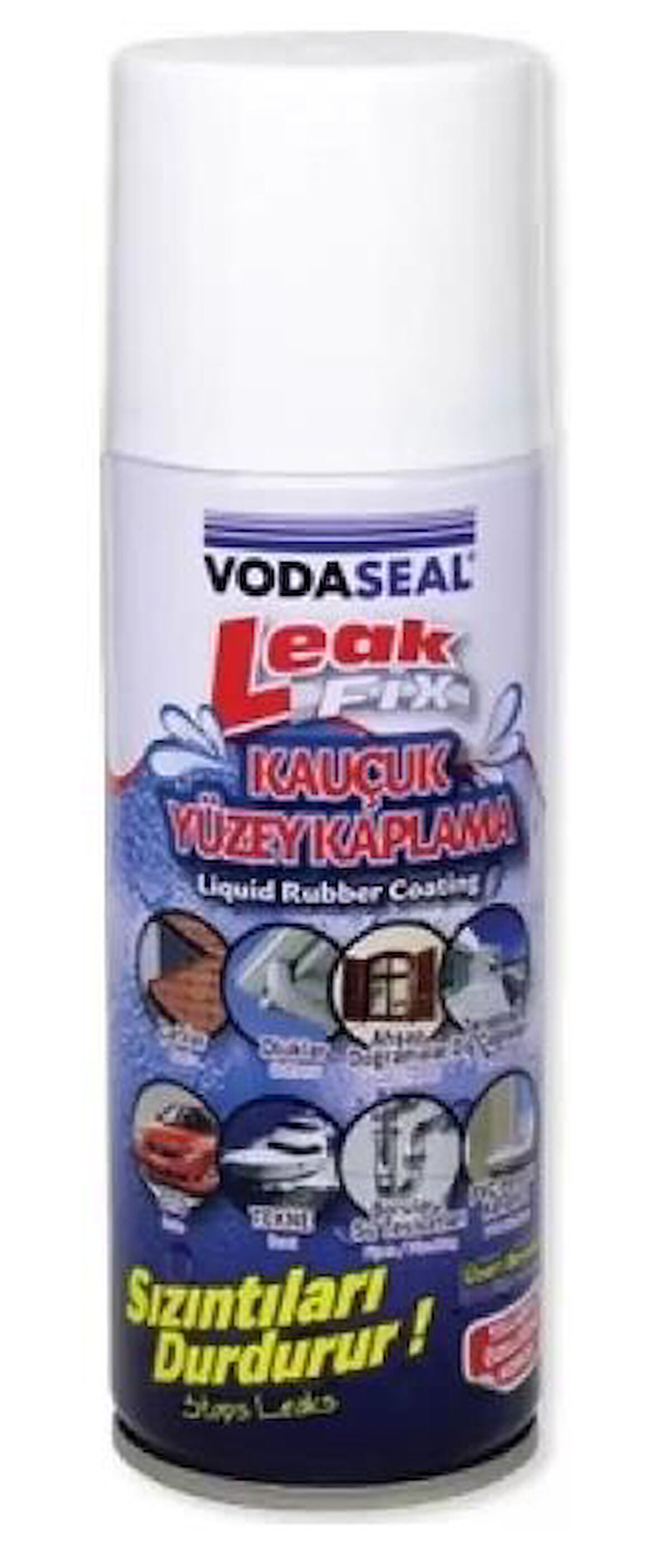 VODASEAL KAUÇUK YÜZEY KAPLAMA BEYAZ 200 ML