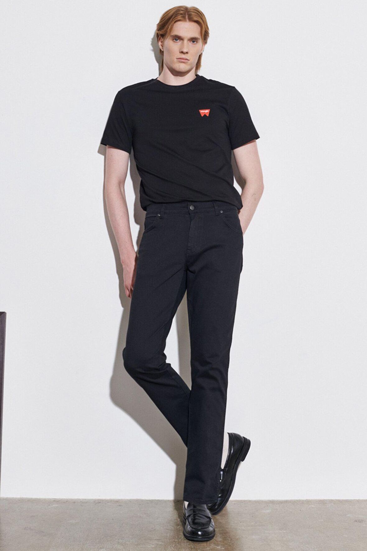 Texas Slim Fit Dar Kesim Normal Bel Siyah Esnek Pantolon