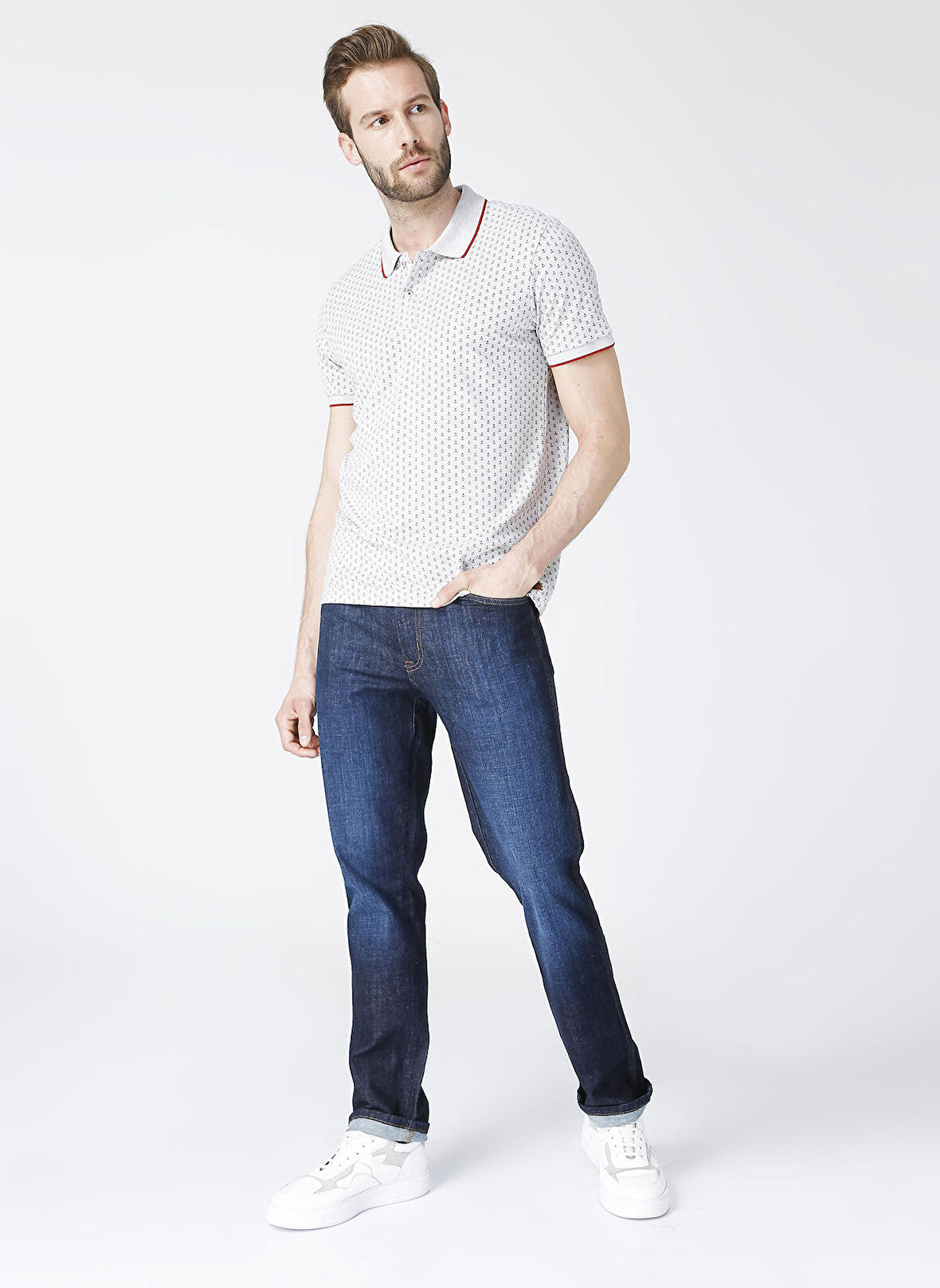 Texas Slim Fit Normal Bel Denim Esnek Jean Kot Pantolon