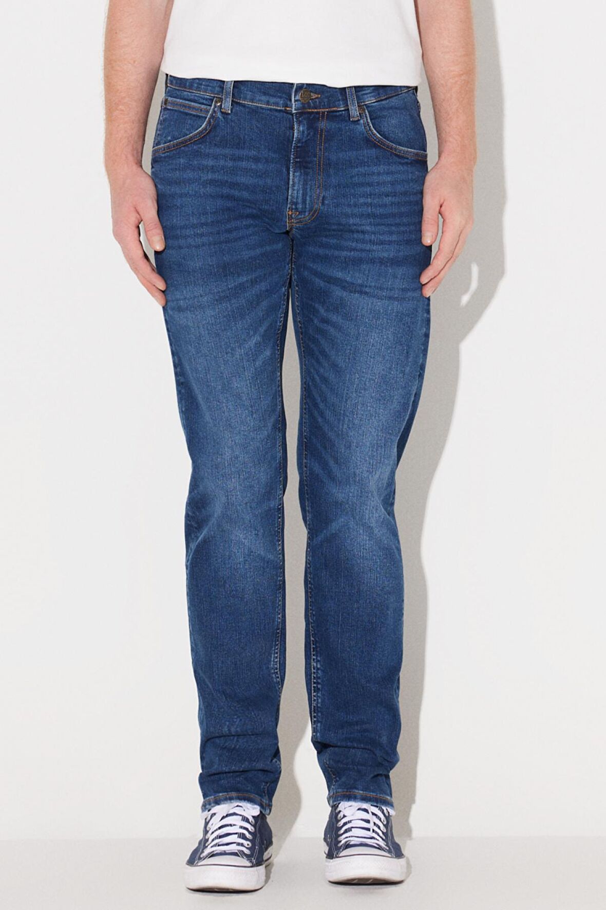 Daren Straight Fit Normal Bel Denim Esnek Jean Kot Pantolon