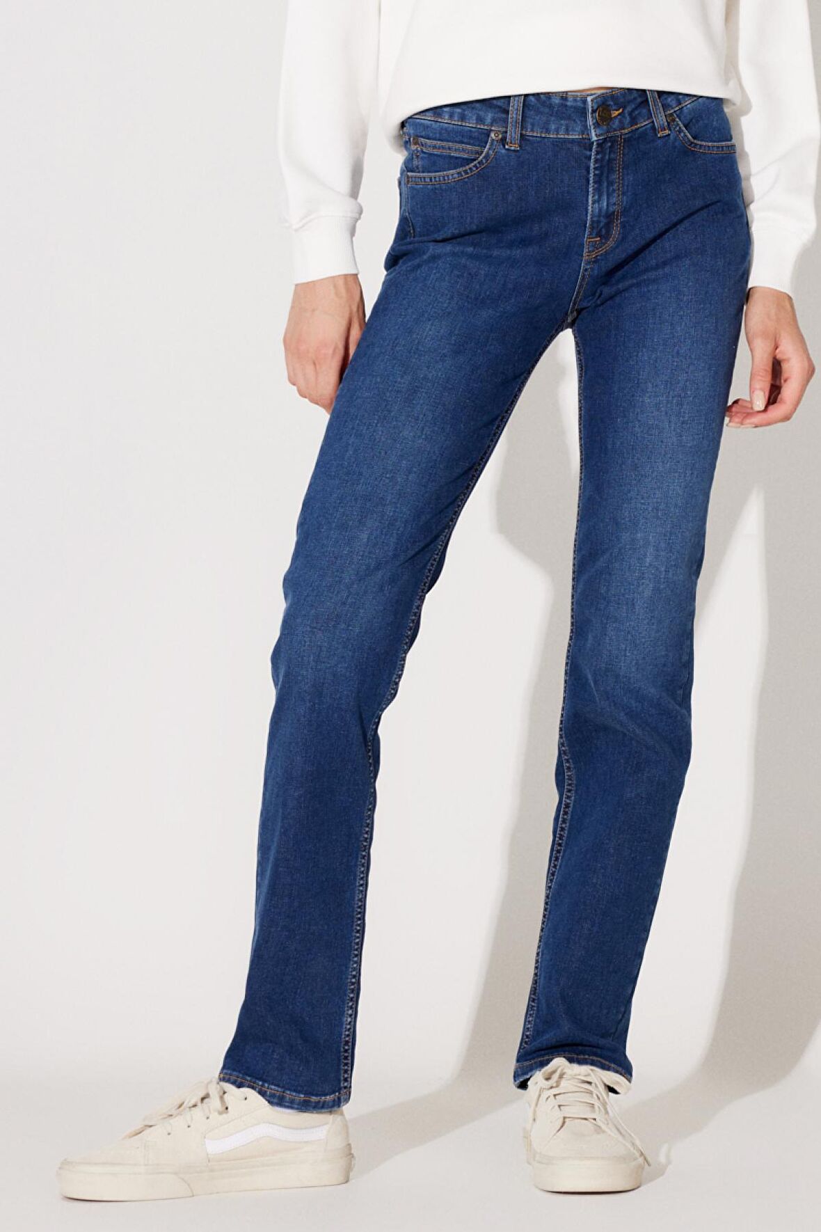 Marion Straight Fit Normal Bel Düz Paça Jean Kot Pantolon