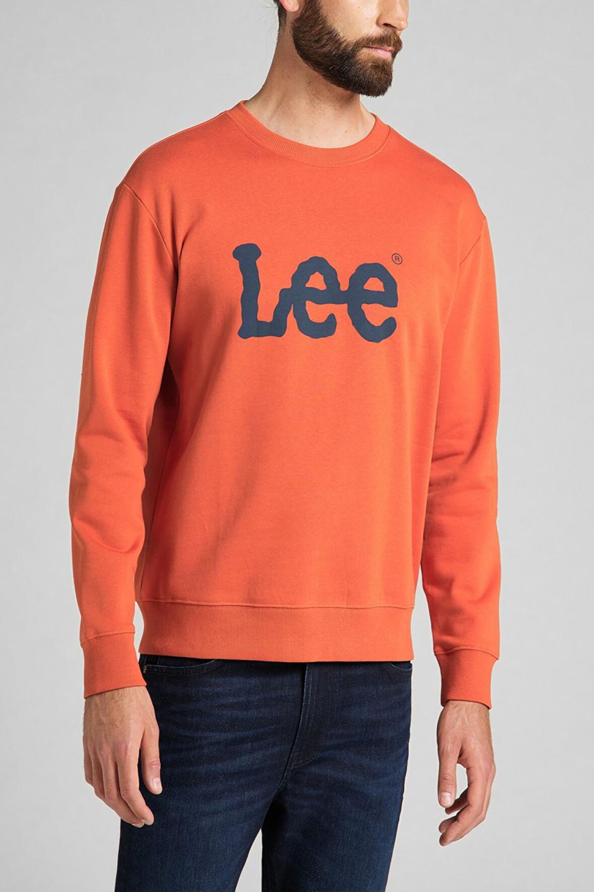 Regular Fit Normal Kesim %100 Pamuk Sıfır Yaka Sweatshirt