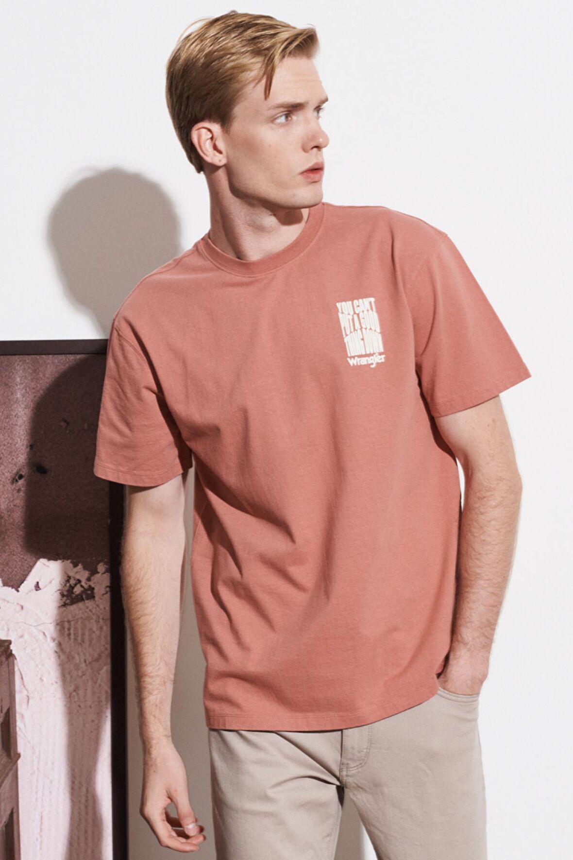 Loose Fit Rahat Kesim %100 Pamuk Bisiklet Yaka Tişört