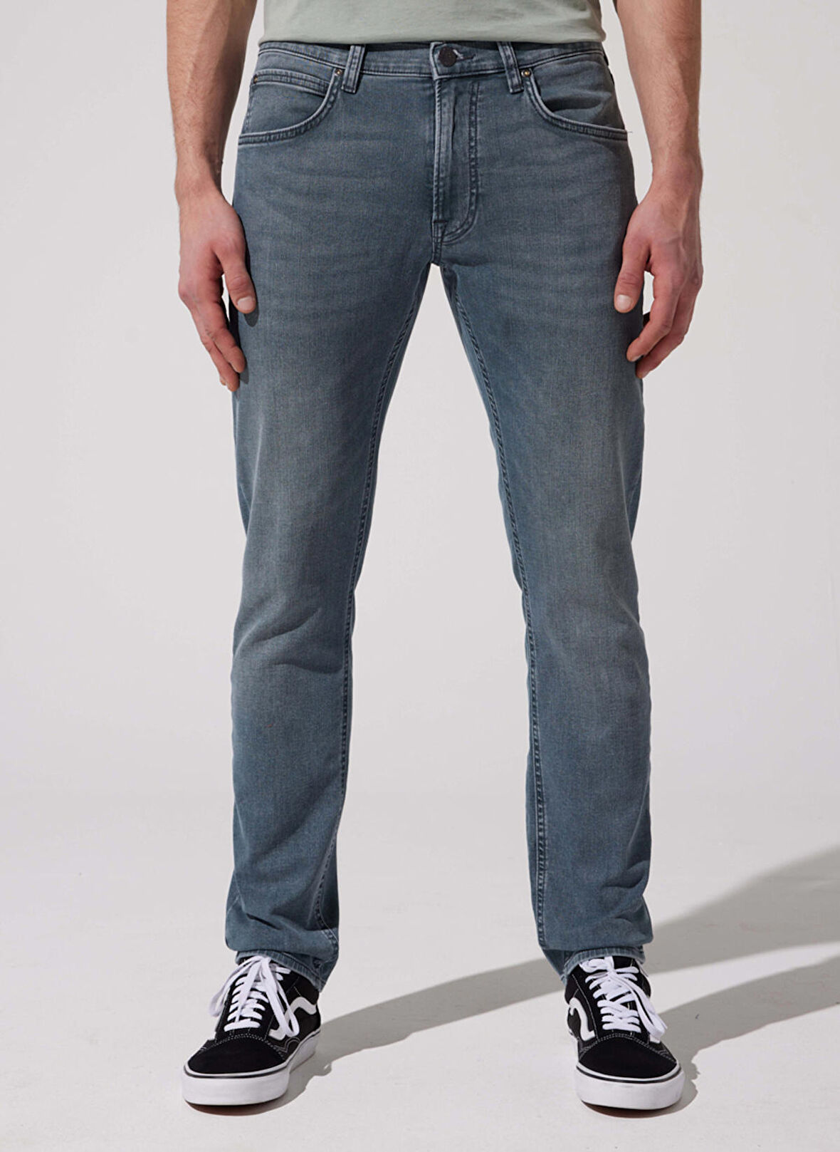 Lee Normal Bel Slim Fit Erkek Denim Pantolon L719046853_Luke Jean Pantolon