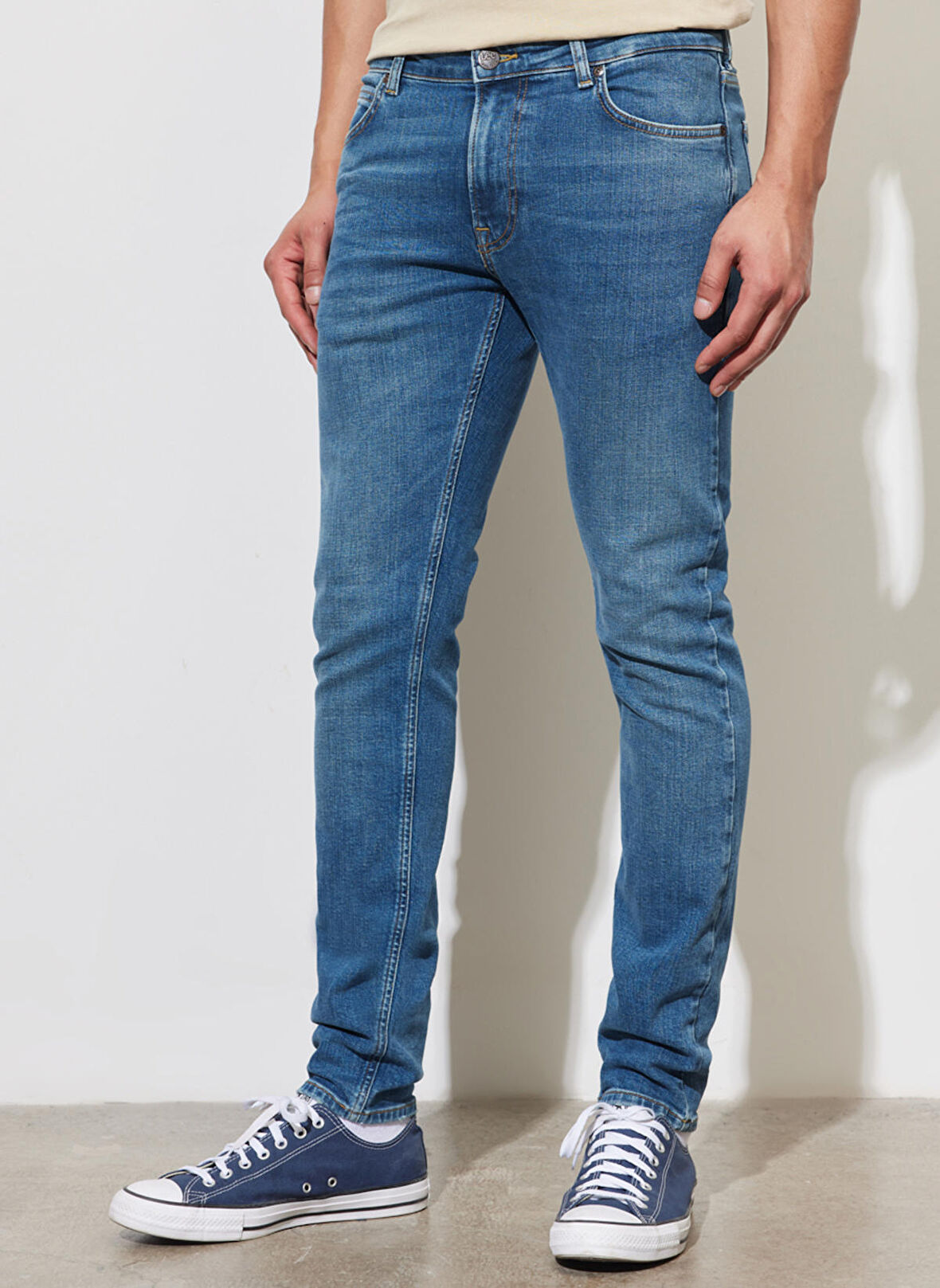 Lee Normal Bel Skinny Fit Erkek Denim Pantolon L73602158_Malone Jean Pantolon