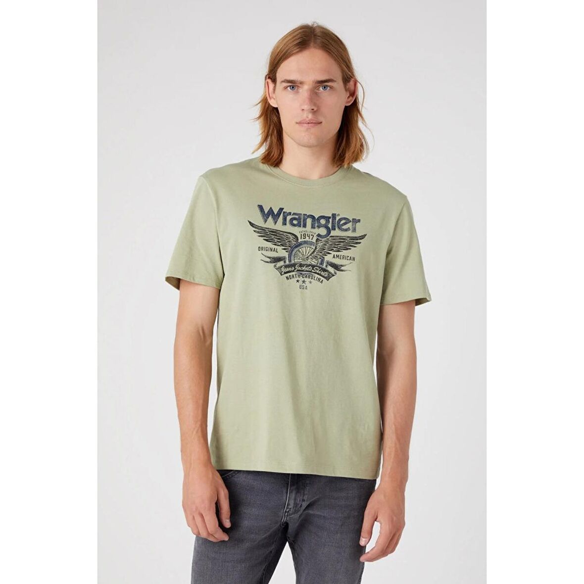 Wrangler Erkek Bisiklet Yaka Tişört
