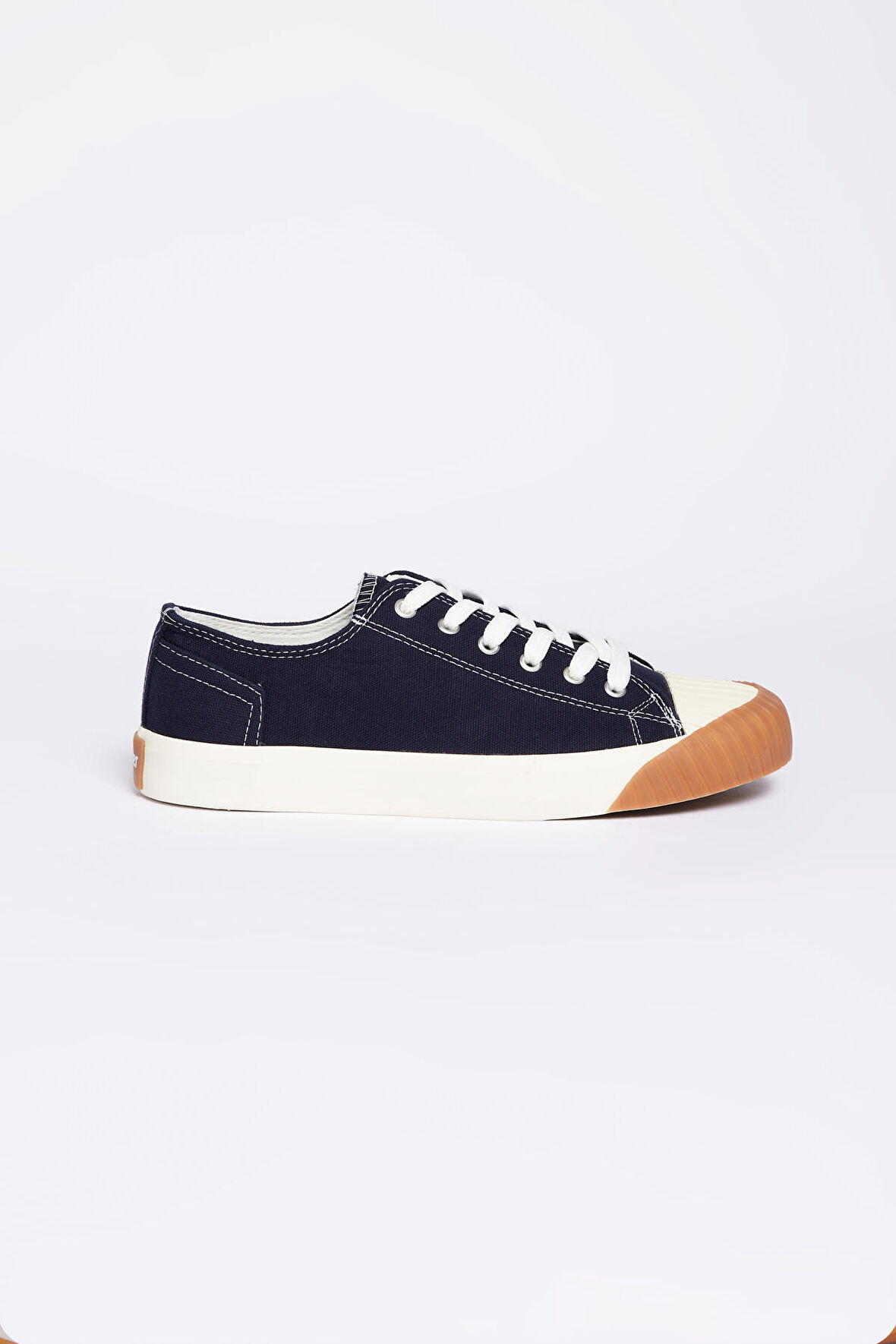 %100 Deri Lacivert Sneaker