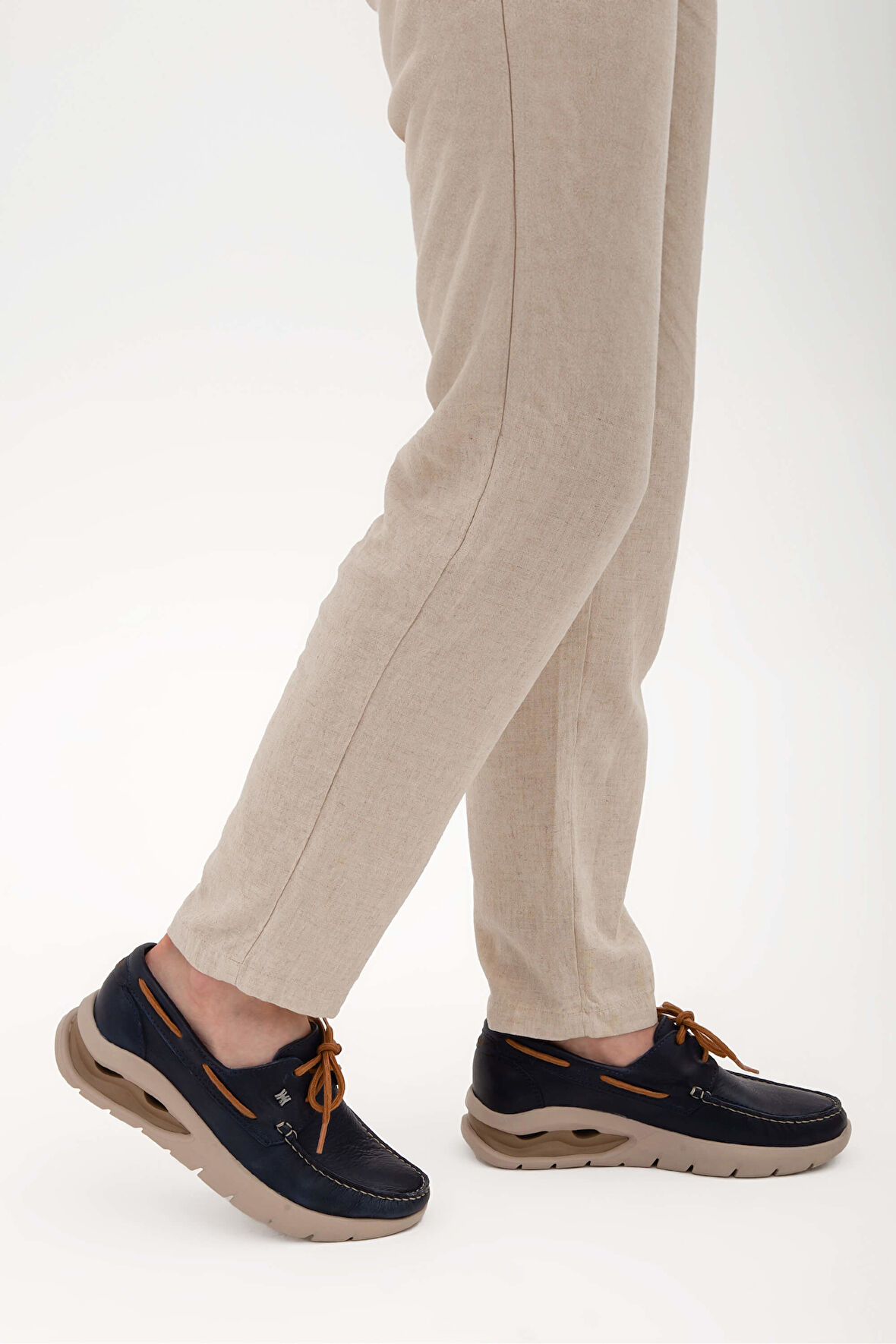 CALLAGHAN Erkek Hakiki Deri Mavi Casual Ayakkabı 618 47500 ERK AYK Y22 AZUL