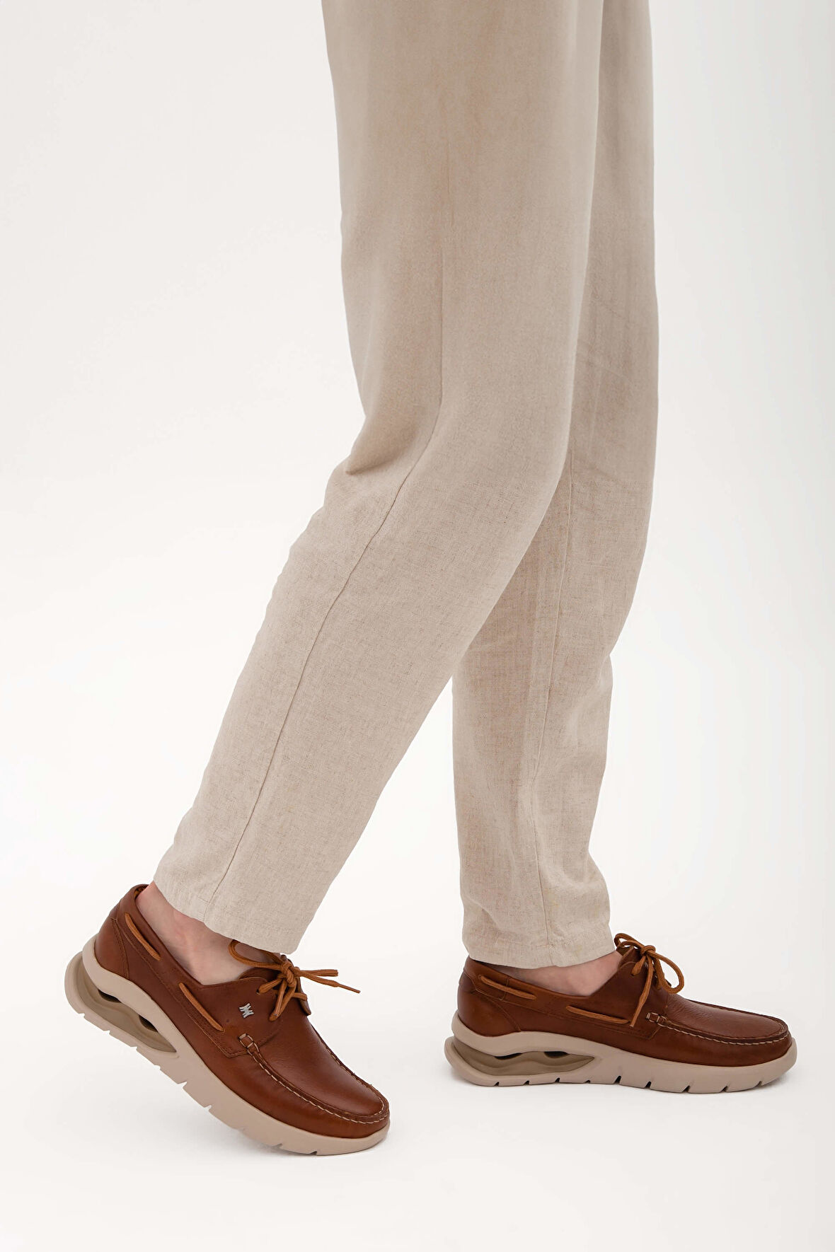 CALLAGHAN Erkek Hakiki Deri Bej Casual Ayakkabı 618 47500 ERK AYK Y22 PIEDRA