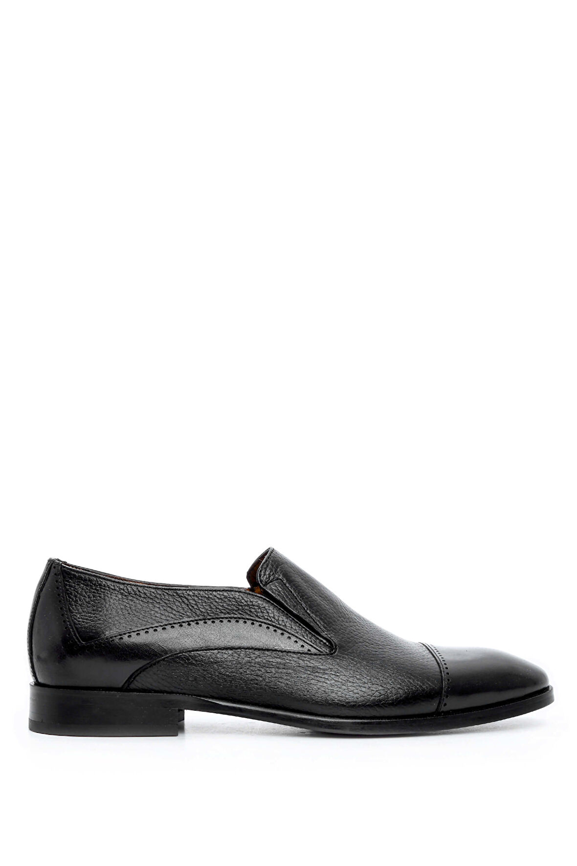 Tamer Tanca Erkek Hakiki Deri Siyah Klasik Ayakkabı 477 48751 ERK AYK Y22 SYH BFL/SYH GYK