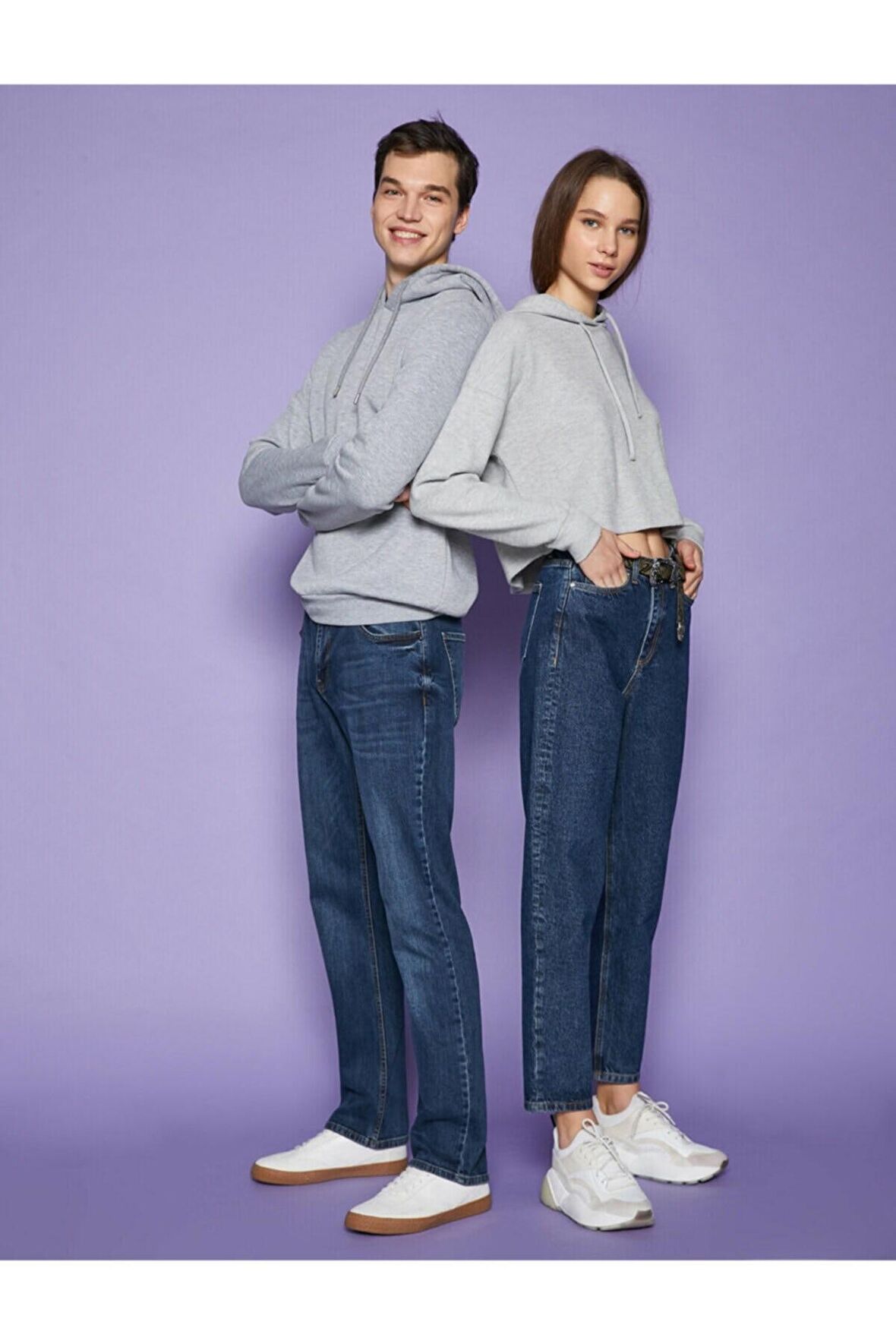 Erkek Siyah Kapüsonlu Sweatshirt 0YAM71593LK