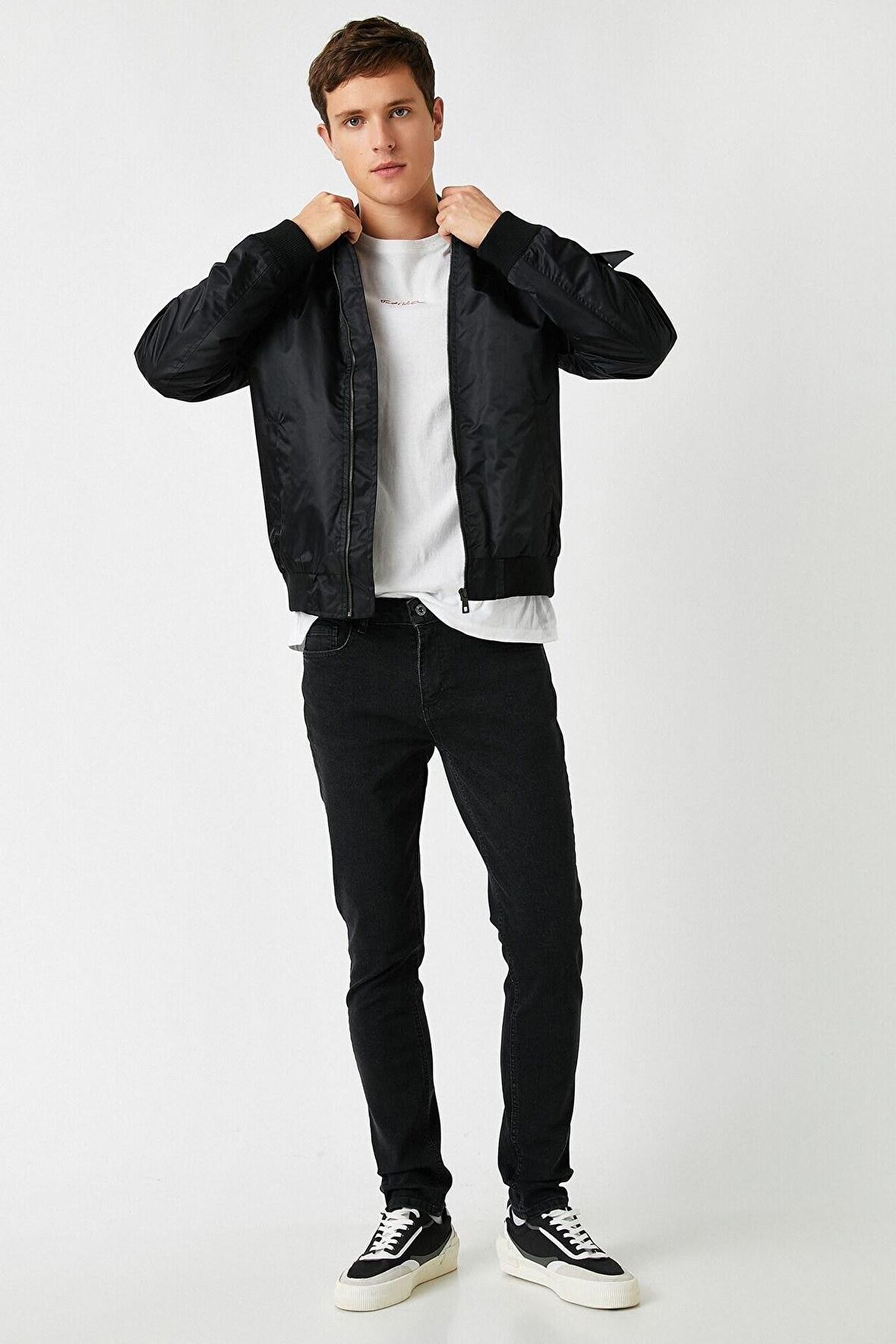 Erkek Jean Pantolon Siyah