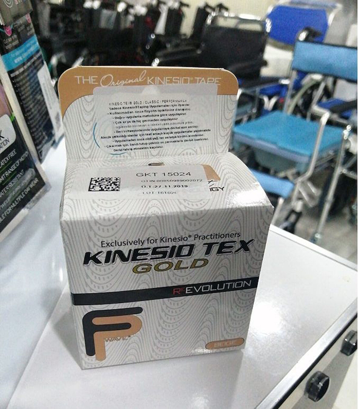 Medikalcim Kinesio Tex Gold Tape Kinesilogy Siyah