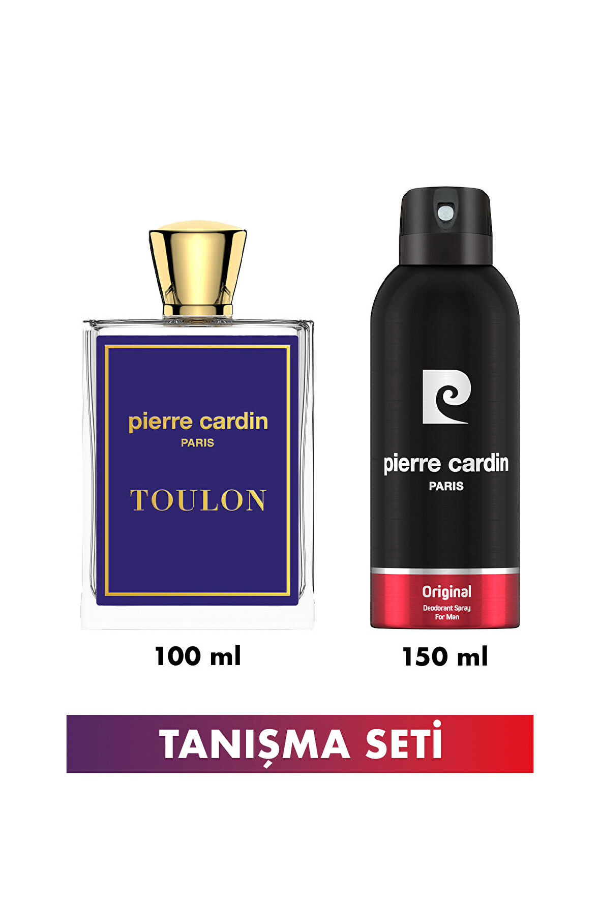 Pierre Cardin TOULON EDT 100 ml Parfüm & Original 150 ml Deodorant Erkek Seti STCC021286