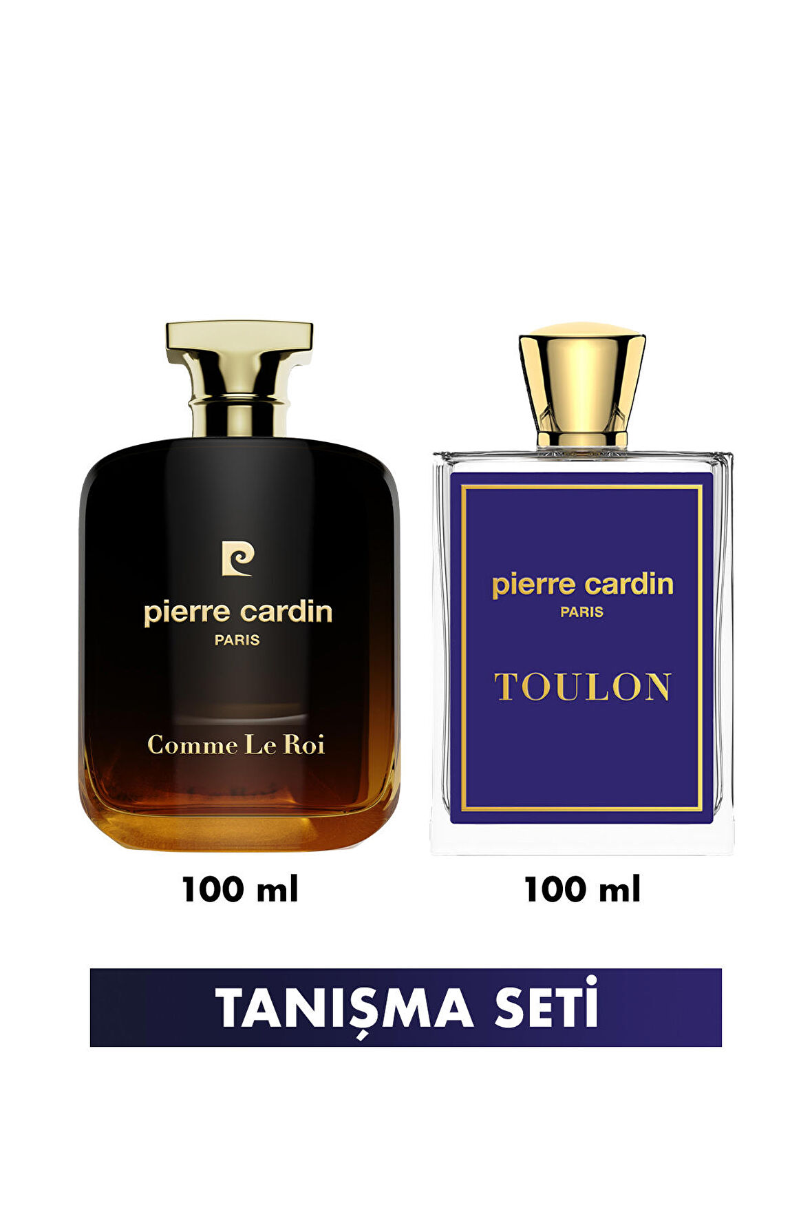 Pierre Cardin Comme Le Roi EDP & TOULON EDT 100 ml Erkek Parfüm Seti STCC021289