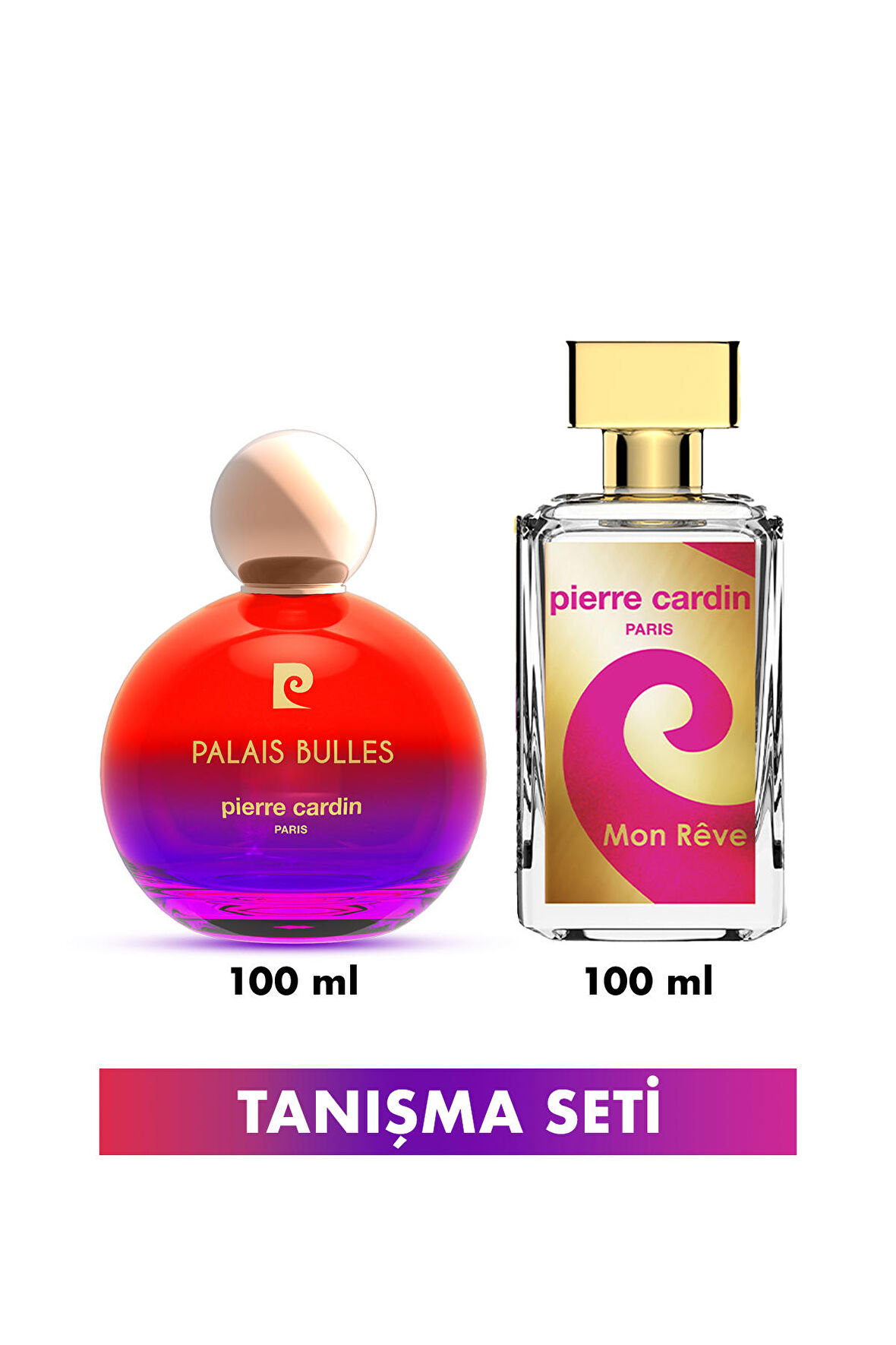 Pierre Cardin Palais Bulles EDP & Mon Reve EDT 100 ml Kadın Parfüm Seti STCC021293