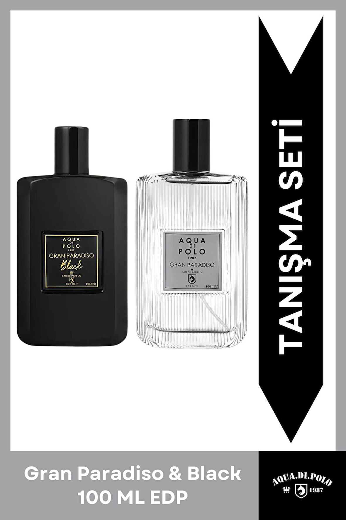 Gran Paradiso & Gran Paradiso Black 100 ml EDP İkili Erkek Parfüm Seti STCC021378