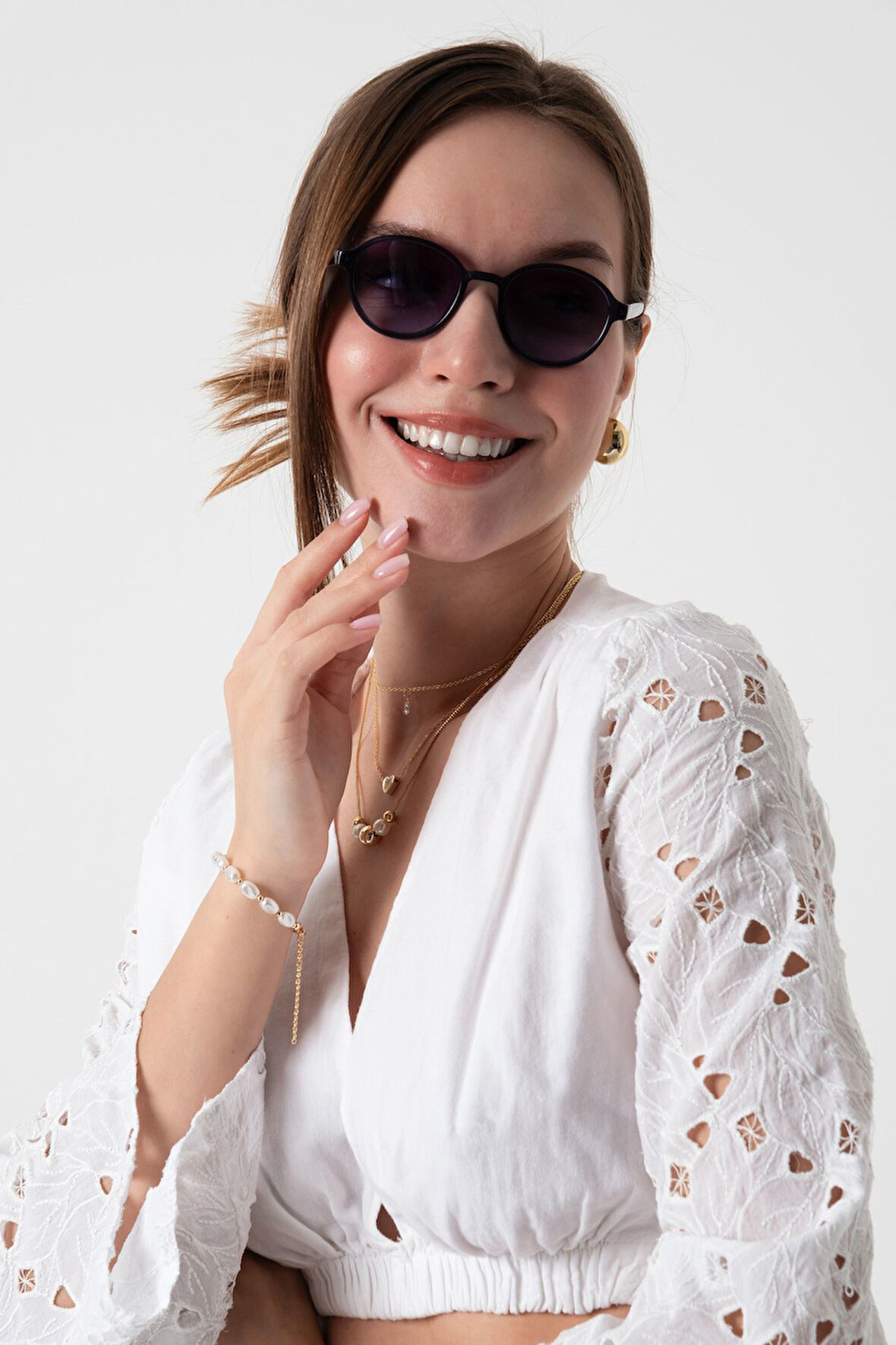 Aqua di Polo 1987 Kadın Mavi Güneş Gözlüğü APSI003003