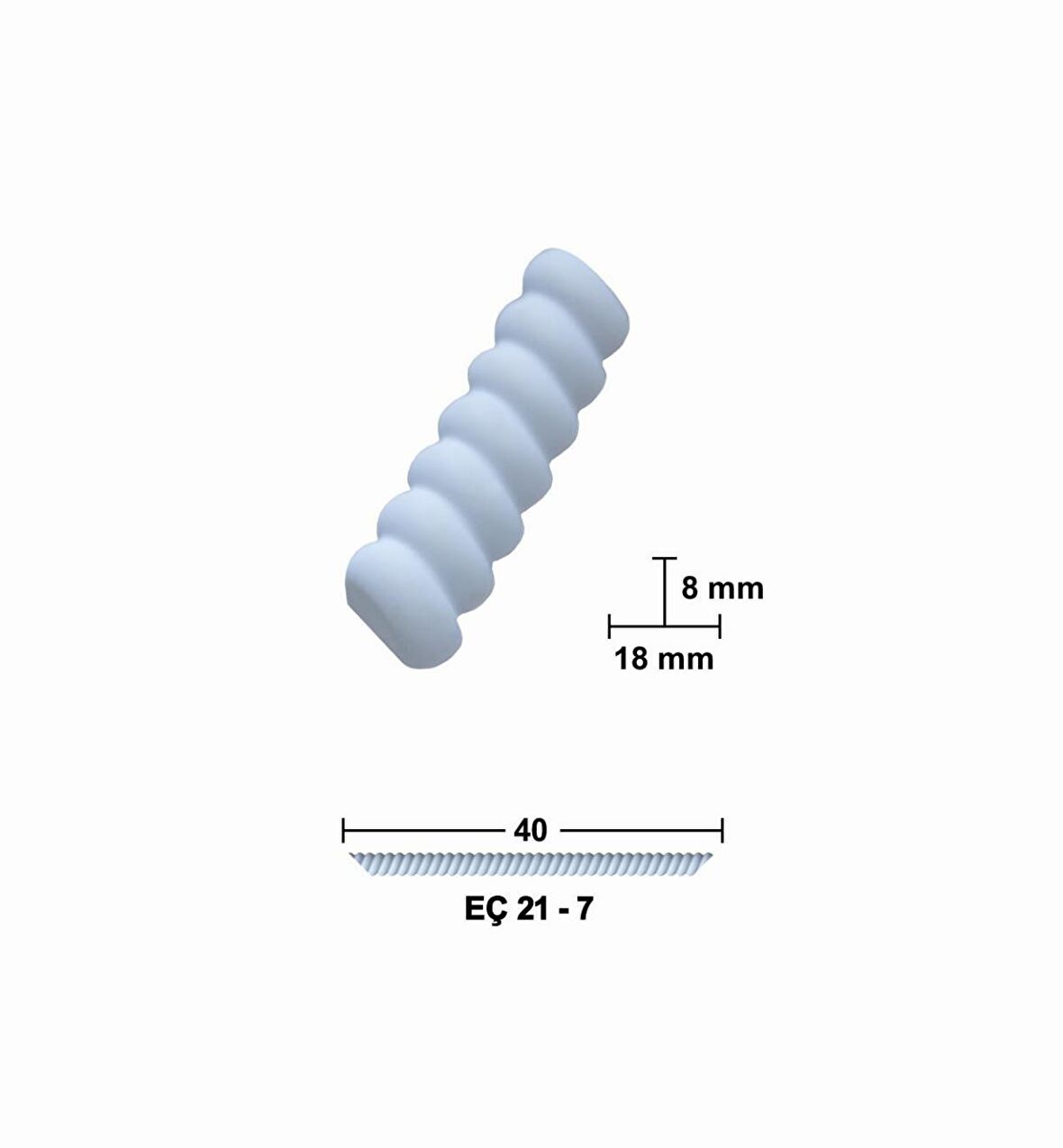 40 CM ESNEK MOBİLYA ÇITASI