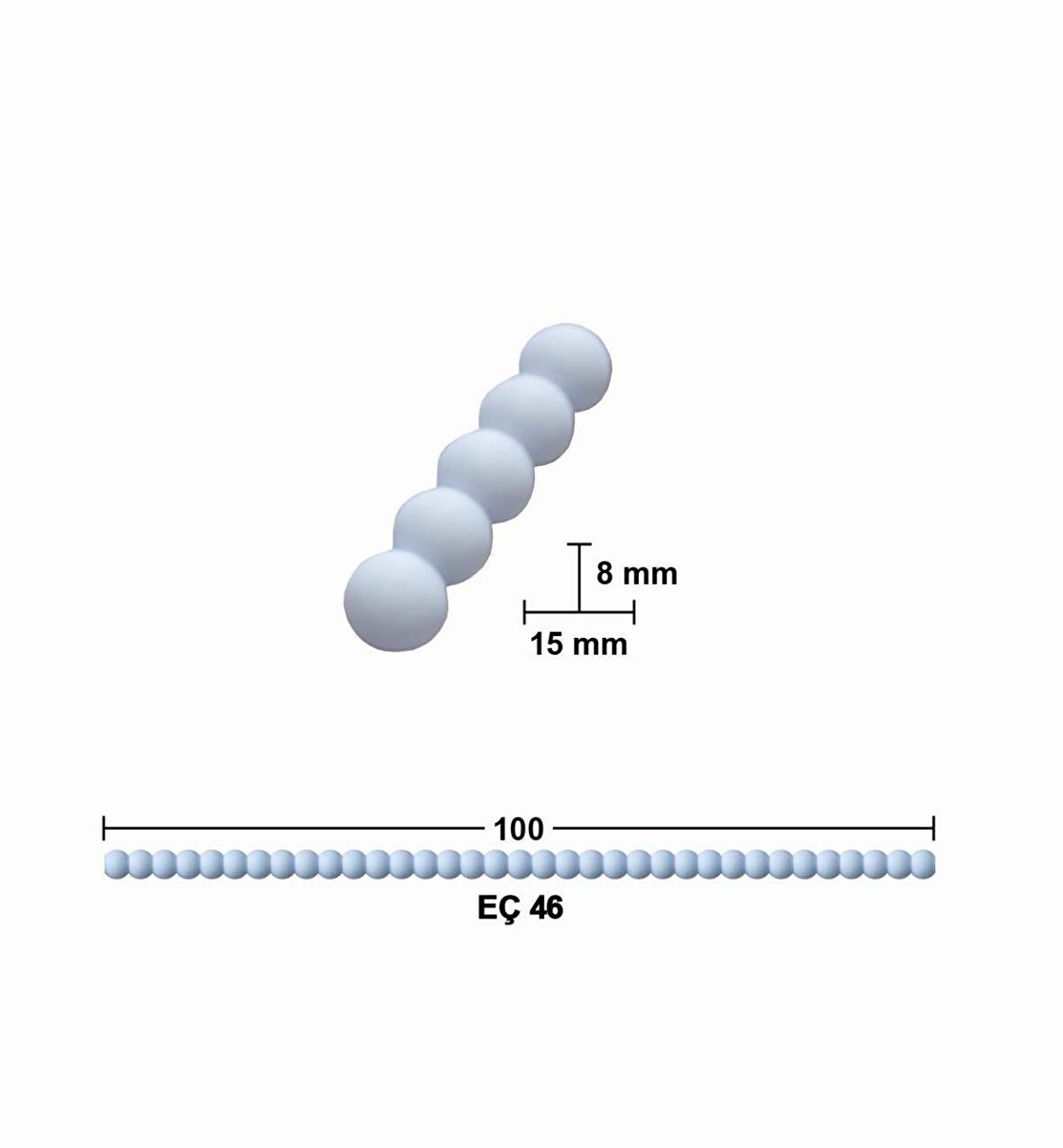 100 cm ESNEK MOBİLYA ÇITASI