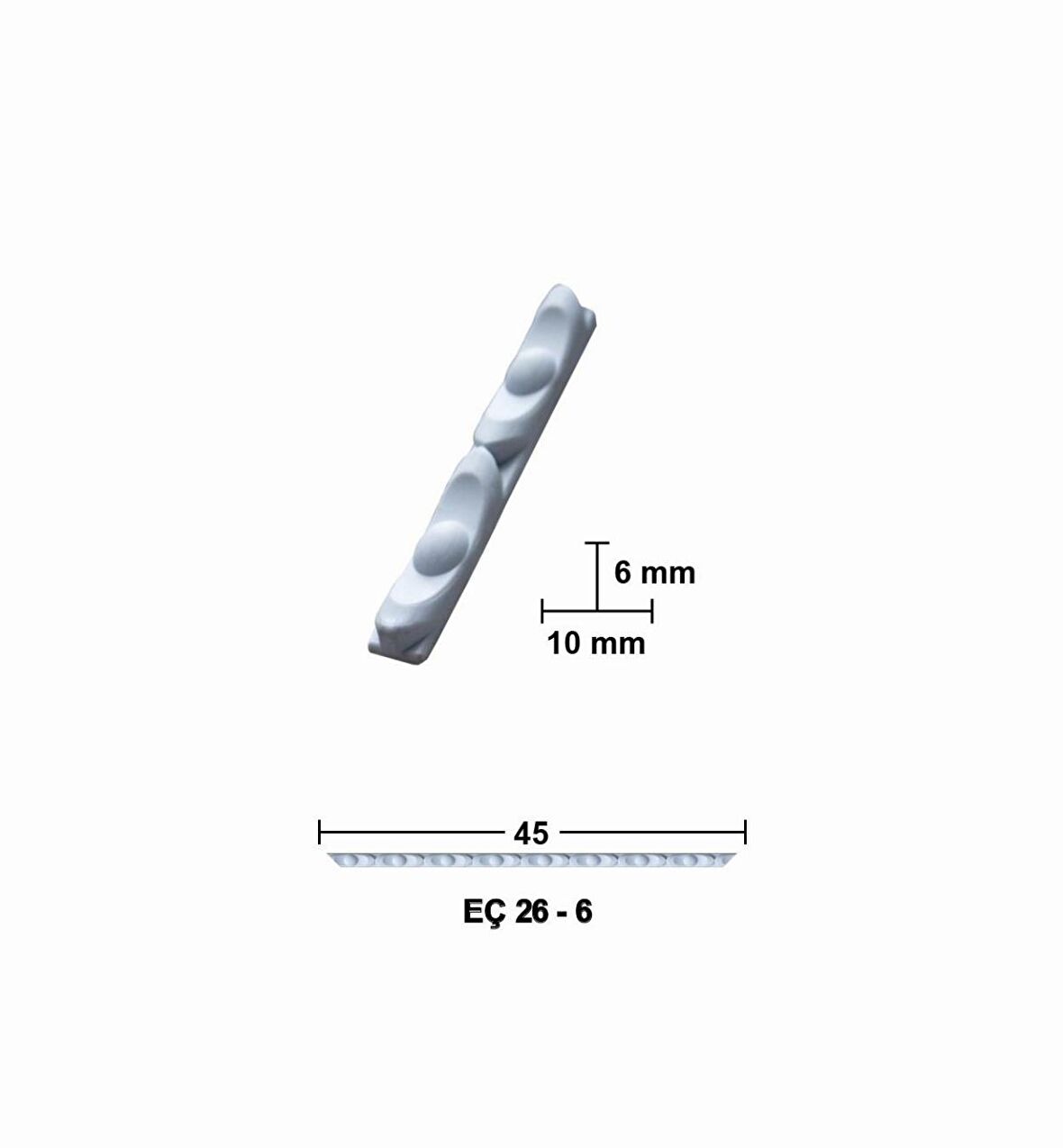 45 CM ESNEK MOBİLYA ÇITASI