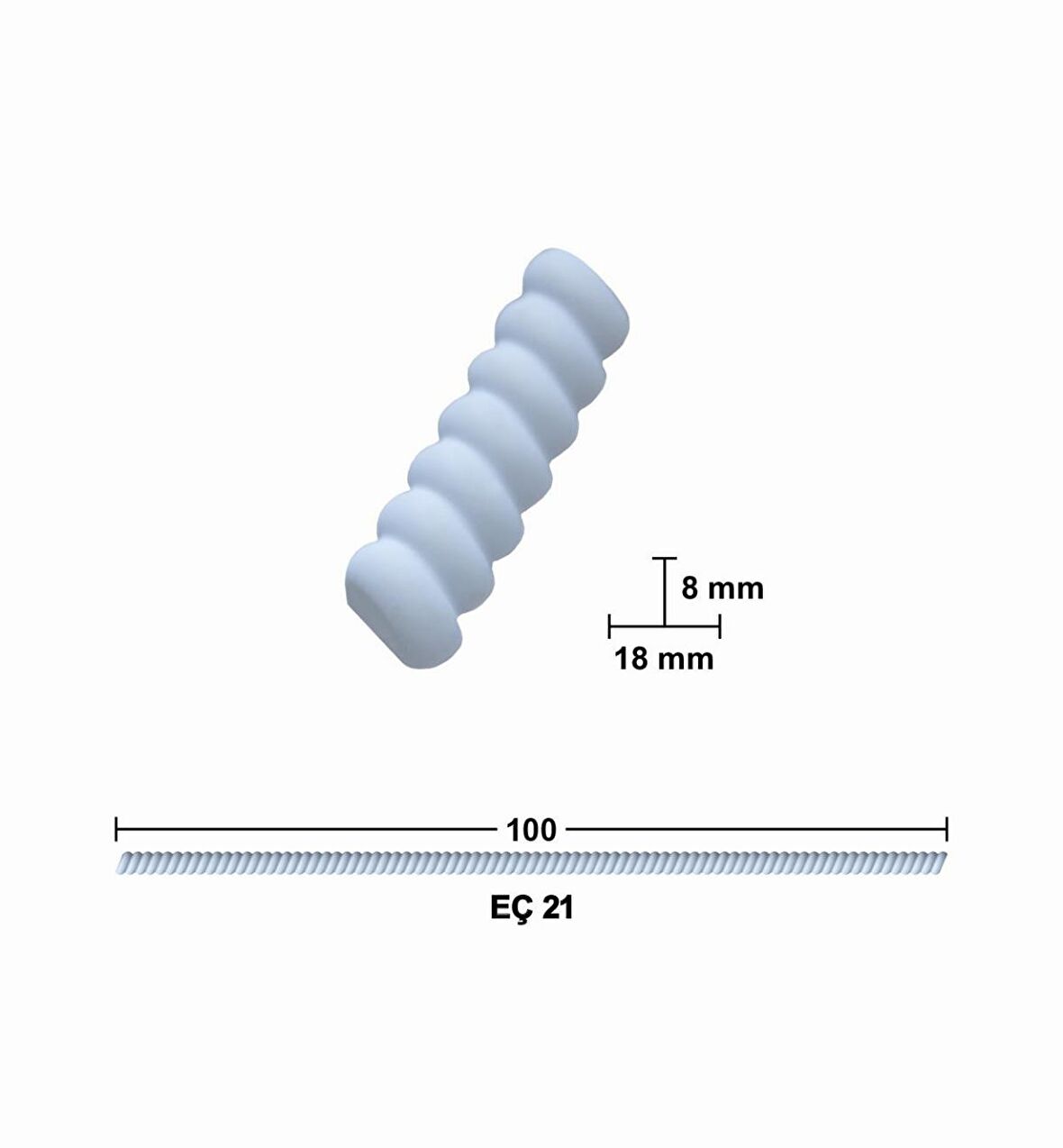 100 CM ESNEK MOBİLYA ÇITASI