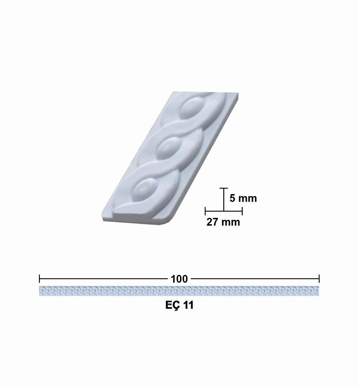 100 CM ESNEK MOBİLYA ÇITASI