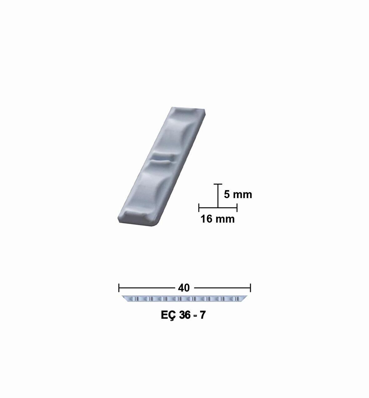 40 CM ESNEK MOBİLYA ÇITASI