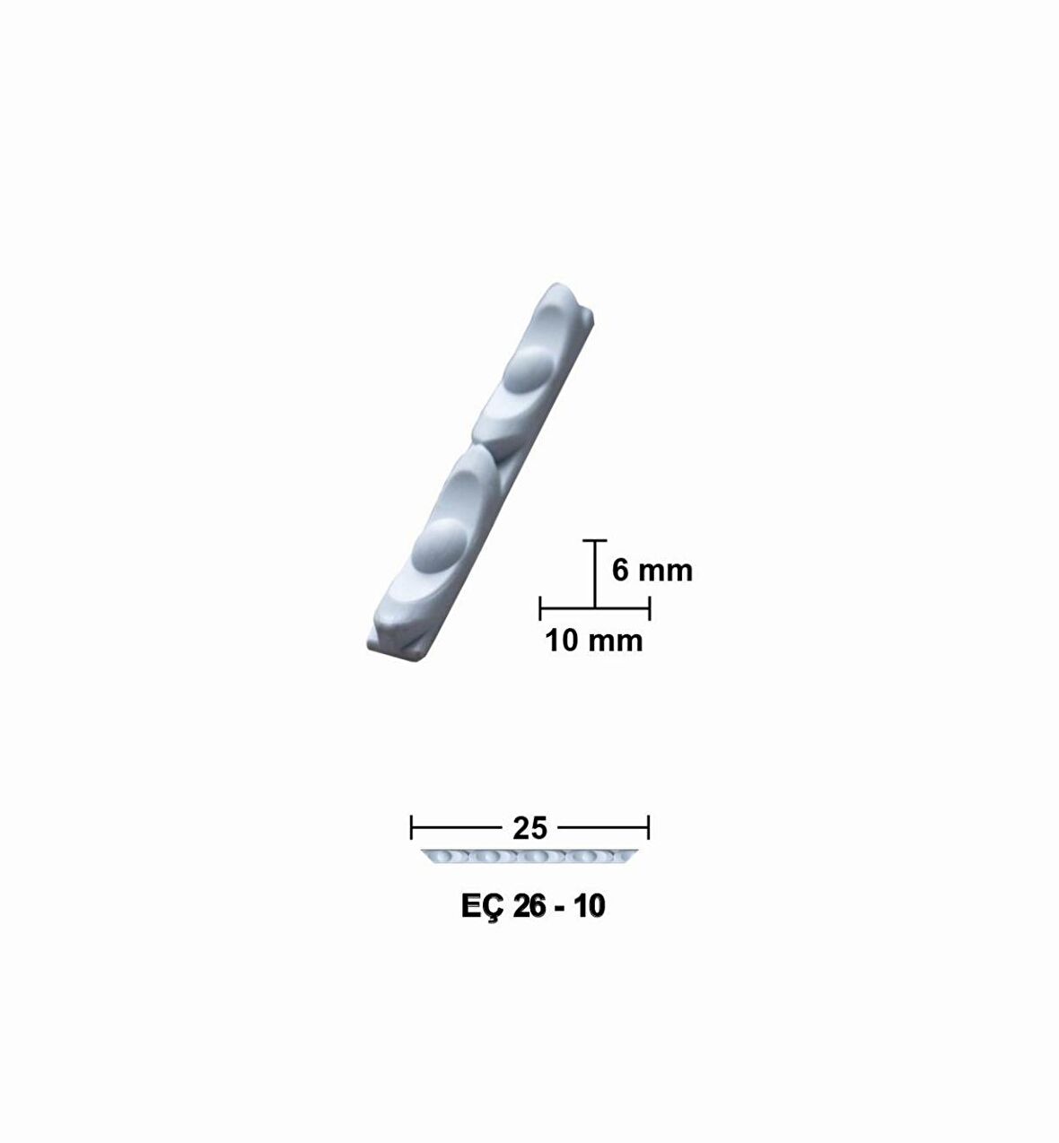 25 CM ESNEK MOBİLYA ÇITASI