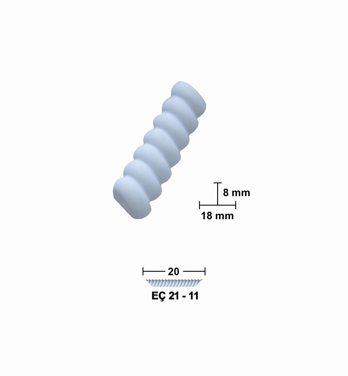 20 CM ESNEK MOBİLYA ÇITASI