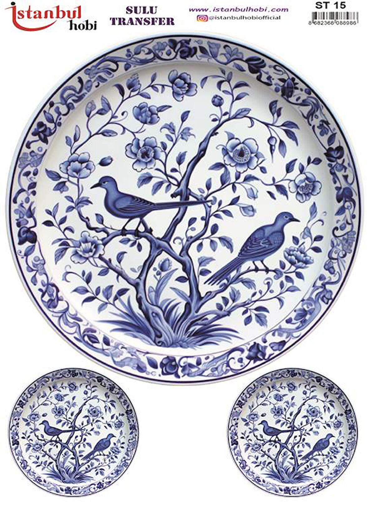 İstanbul Hobi Sulu Transfer ST15 (25x35)