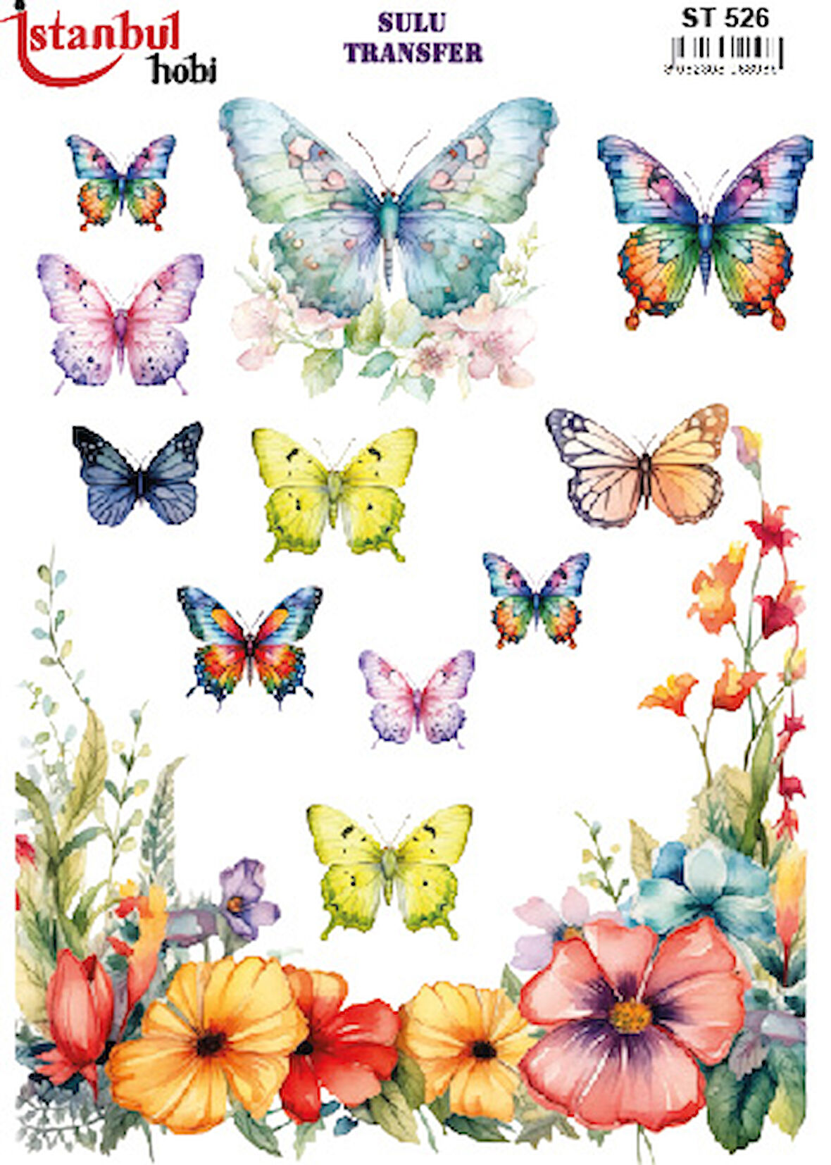 İstanbul Hobi Sulu Transfer ST526 (25x35)
