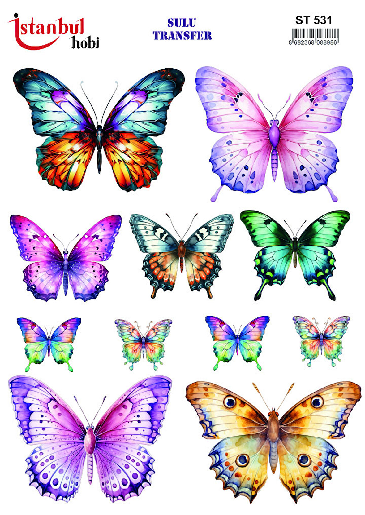 İstanbul Hobi Sulu Transfer ST531 (25x35)