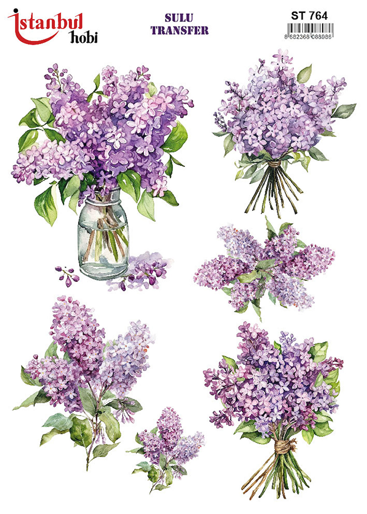 İstanbul Hobi Sulu Transfer ST764 (25x35)