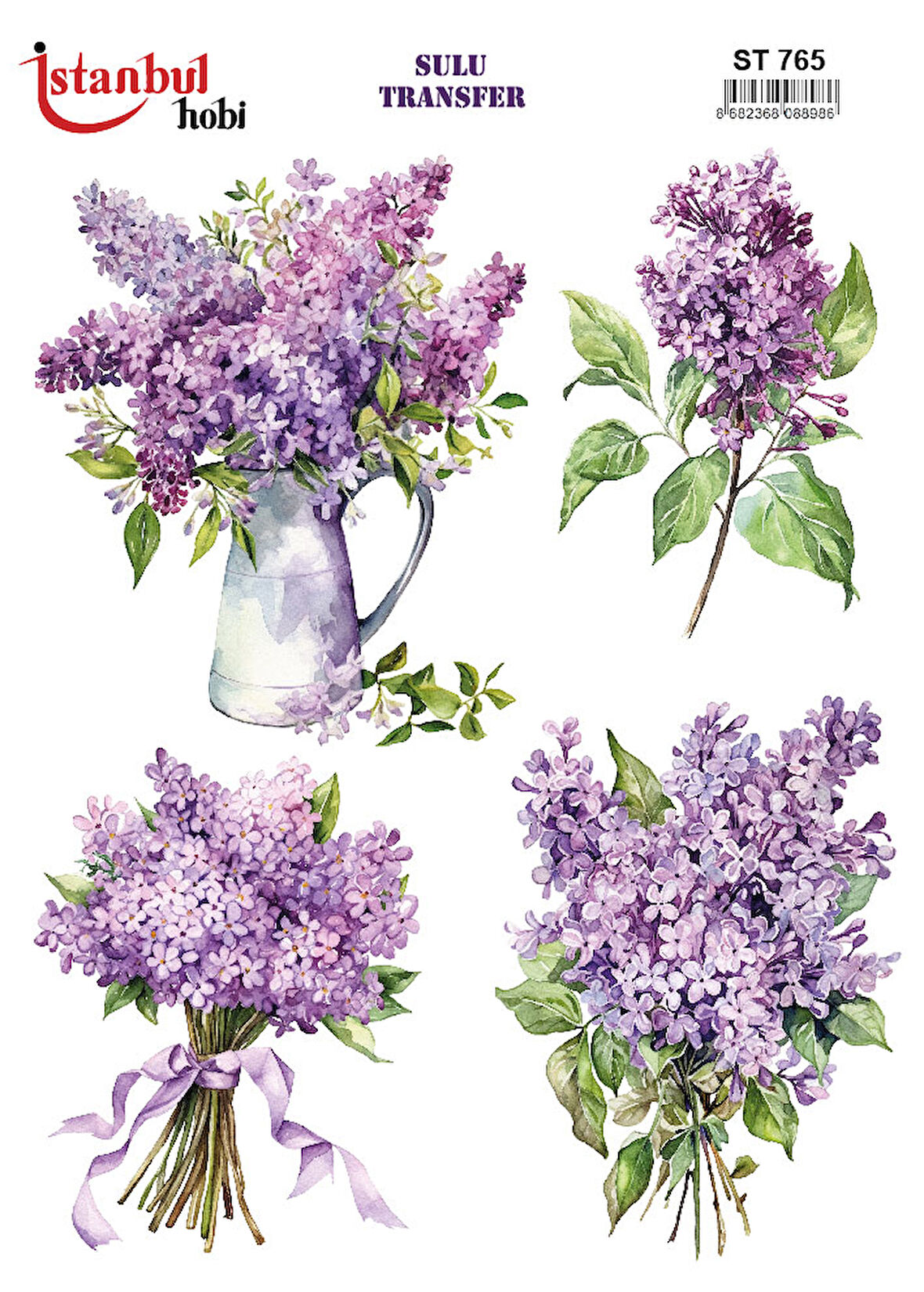 İstanbul Hobi Sulu Transfer ST765 (25x35)