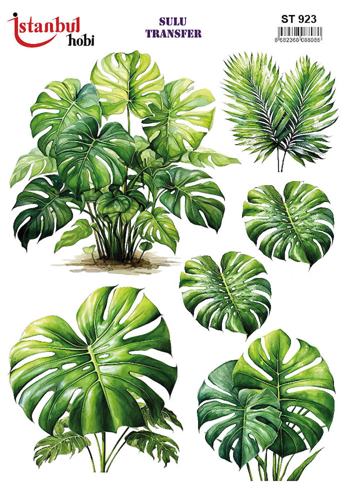 İstanbul Hobi Sulu Transfer ST923 (25x35)