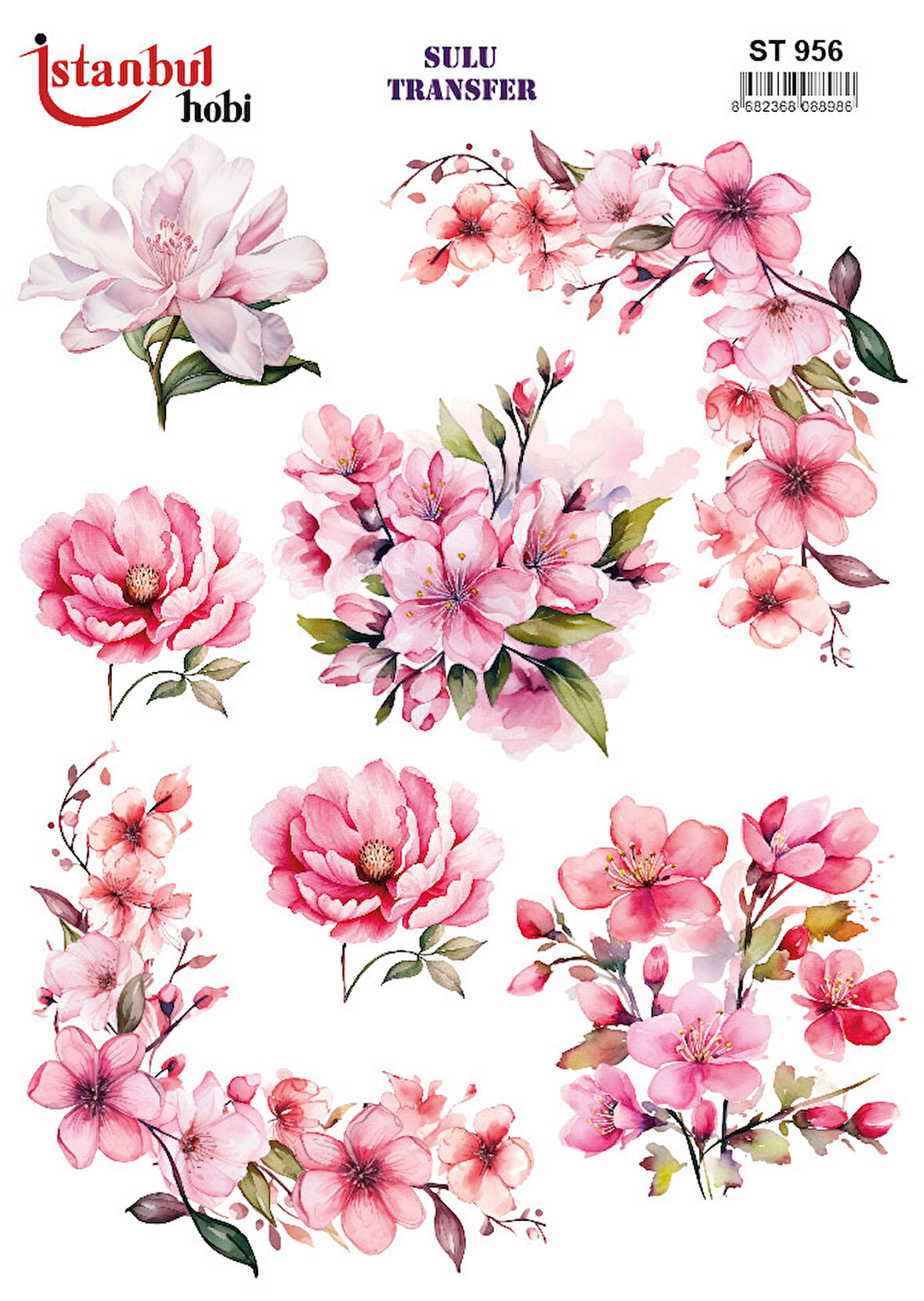 İstanbul Hobi Sulu Transfer ST956 (25x35)