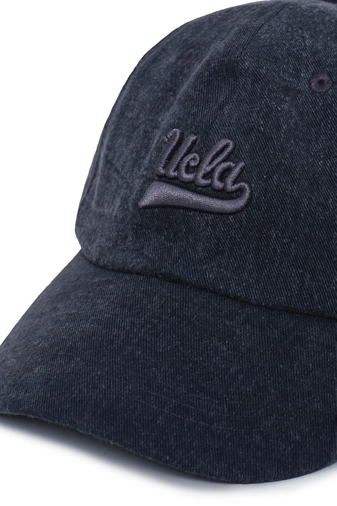 FORTUNO Gri Baseball Cap Nakışlı  Unisex Şapka