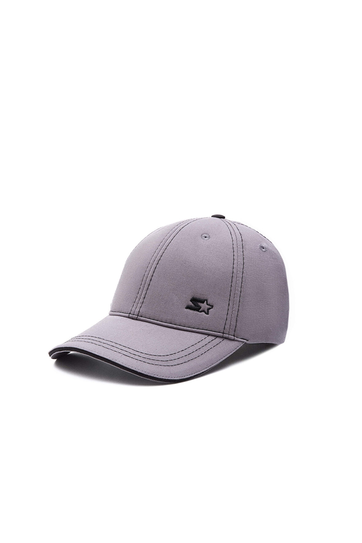 SHELDON Gri Baseball Cap Nakışlı - Erkek Şapka