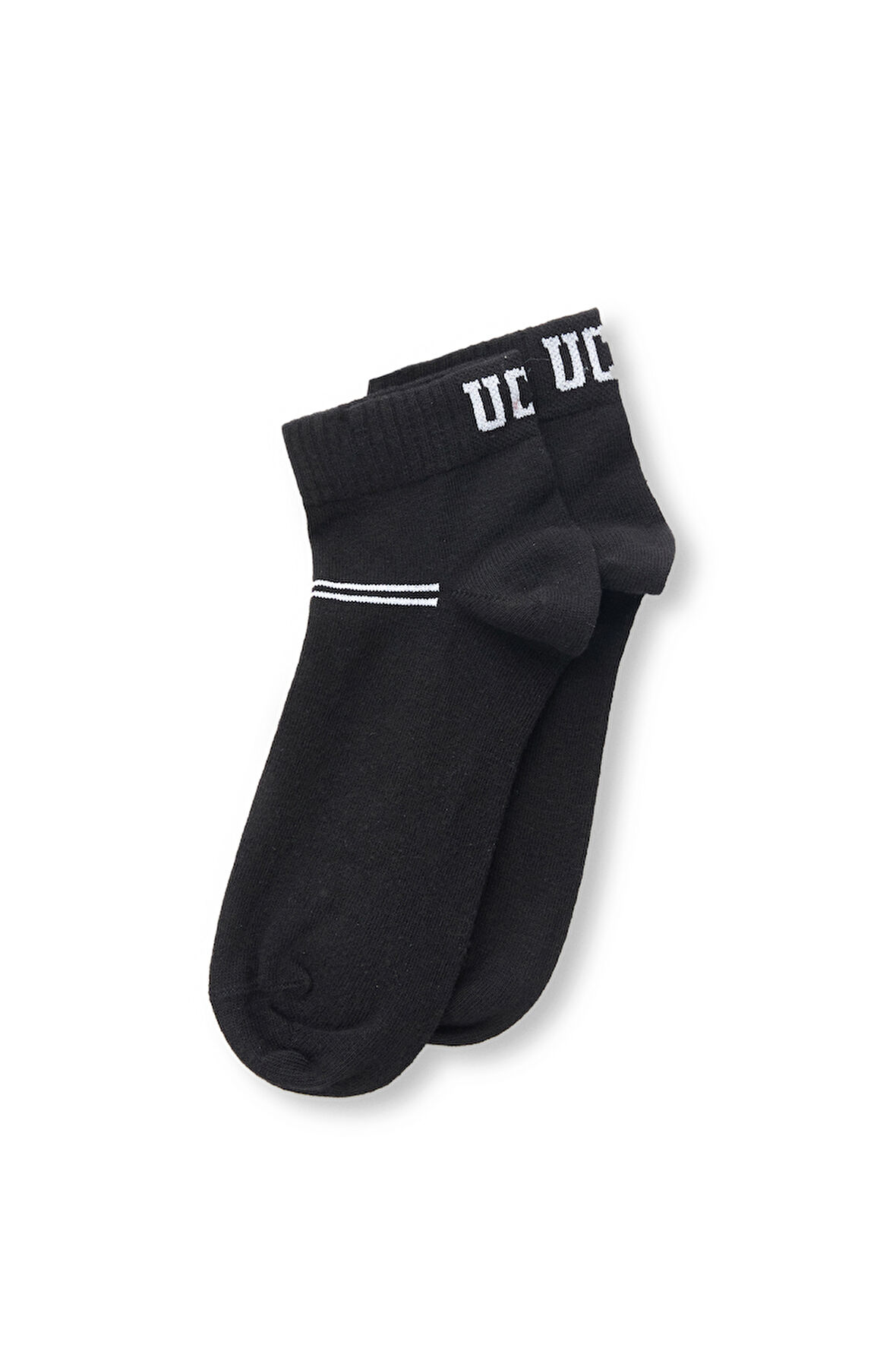 BRENNUS 3'LÜ Siyah Uzun jakarlı Standard Fit Unisex Çorap