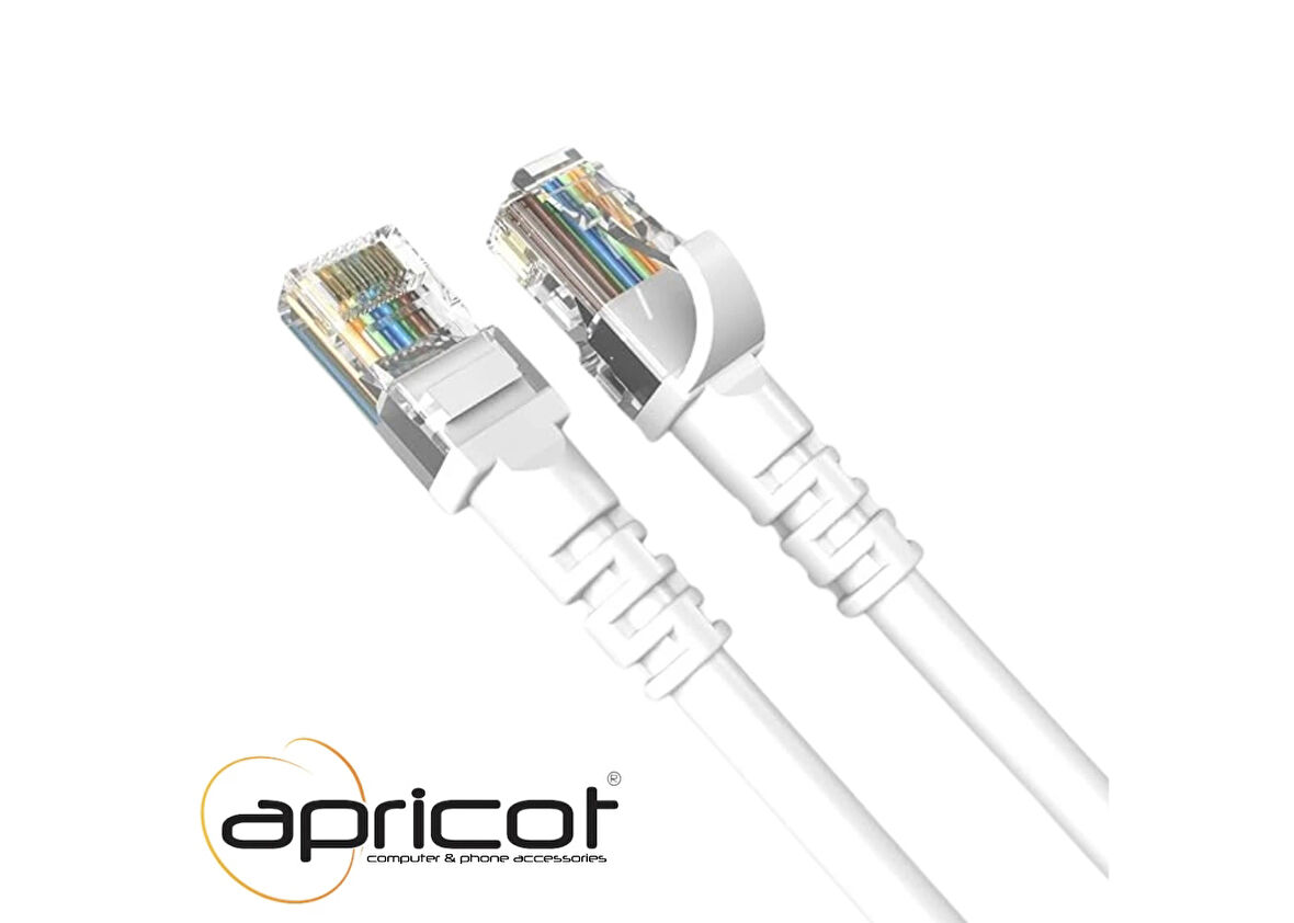 Ethernet Patch Kablo Cat 6 1 M Apricot AP-CAT601