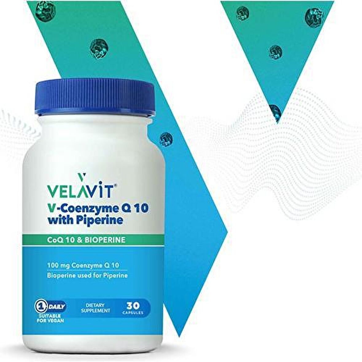 Velavit V- Coenzyme Q10 With Piperine