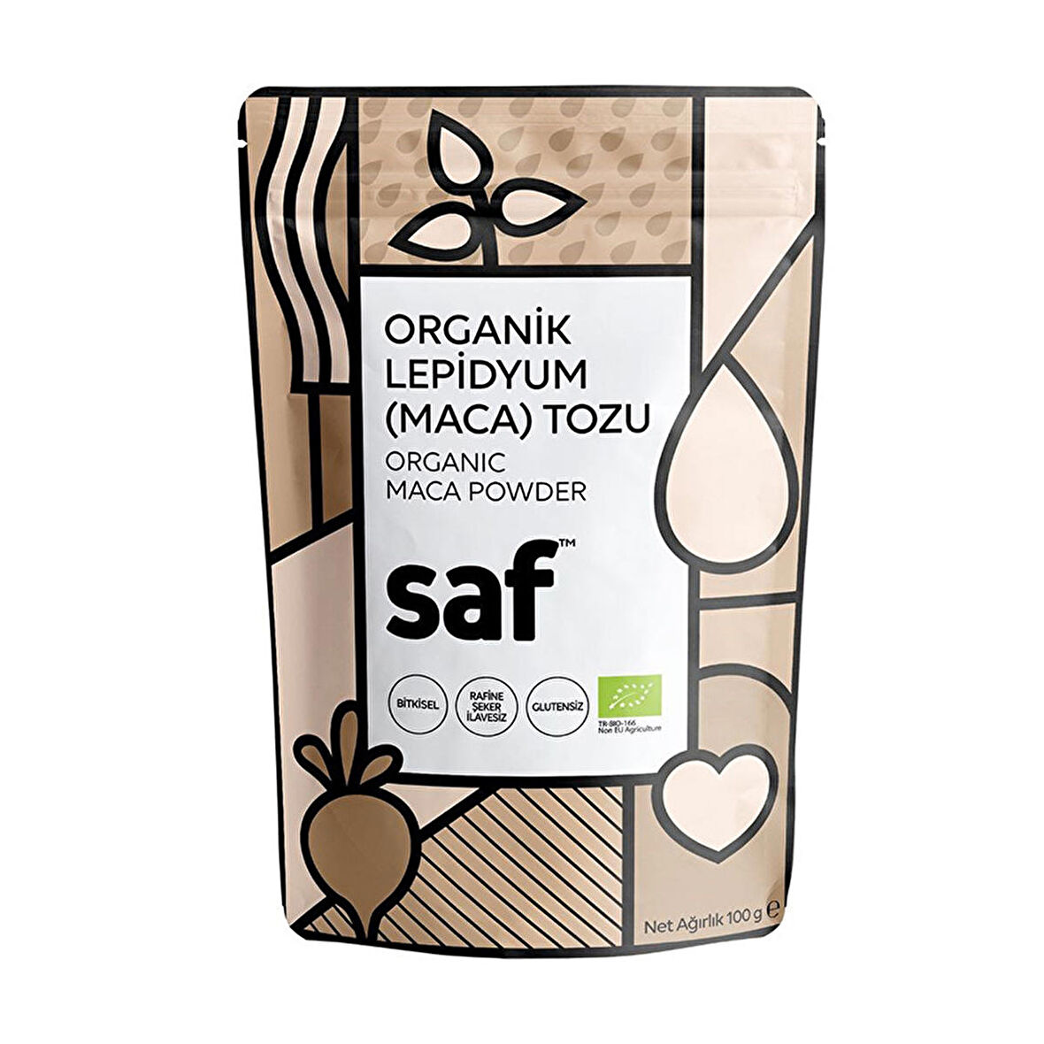 Saf Organik Maca Tozu 100 Gr - AROMASIZ