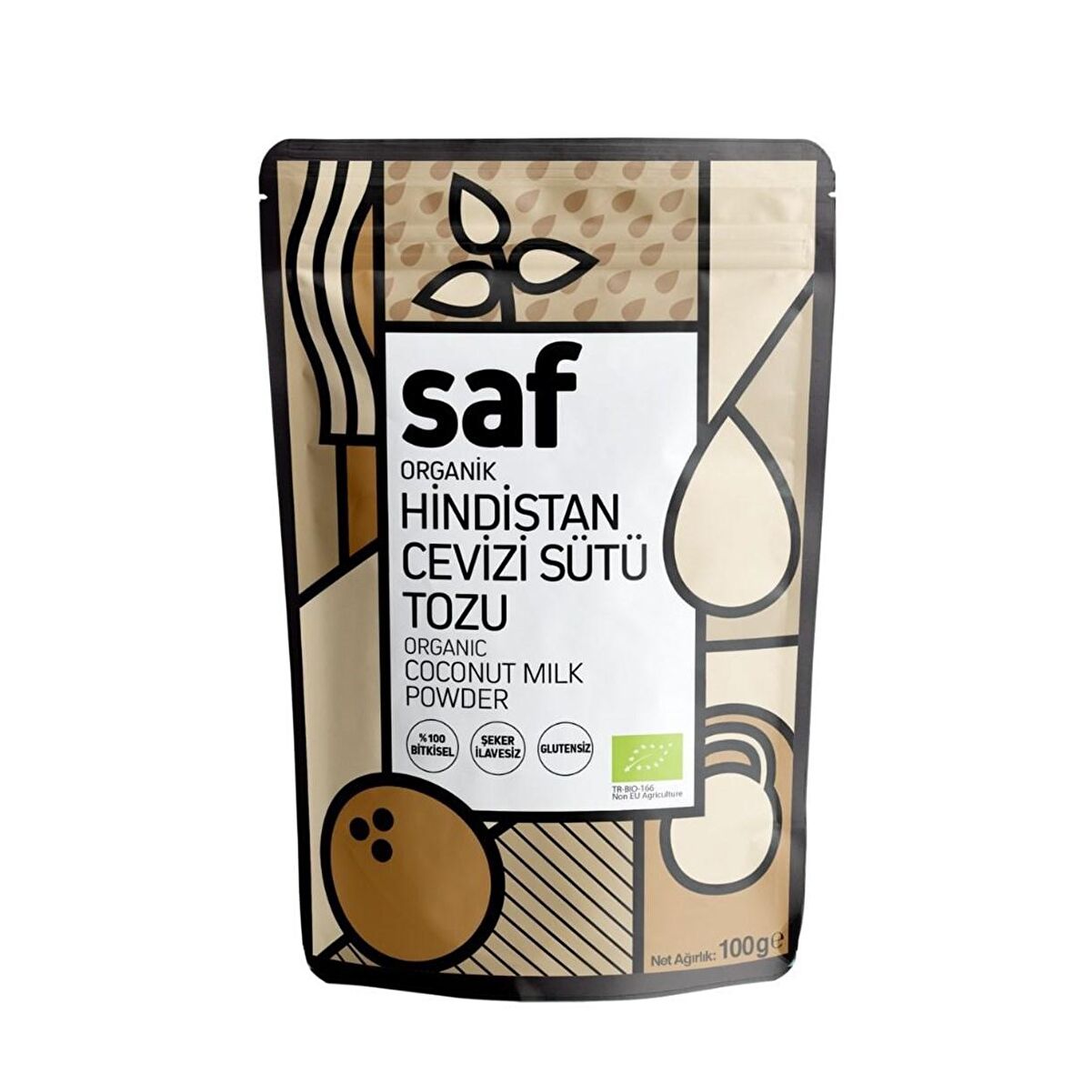 Organik Hindistan Cevizi Sütü Tozu 100gr