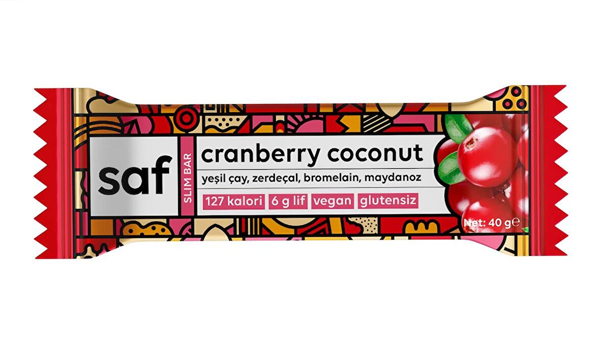 CRANBERRY COCONUT SLIM BAR 40 GRX12